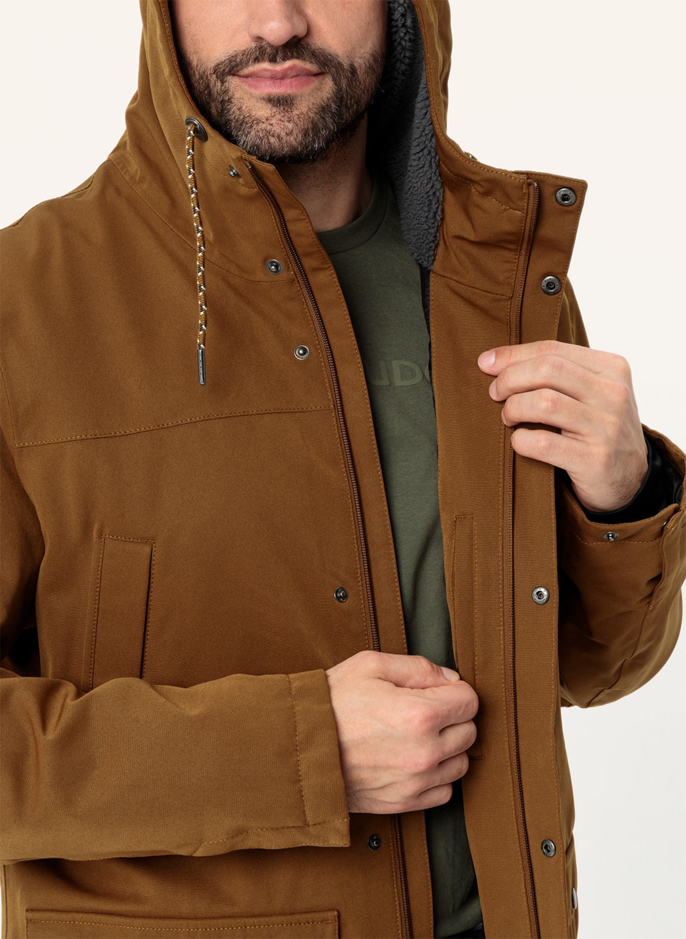 VAUDE Jacke M MANUKAU PR II, Farbe: BRAUN (Bild 4)