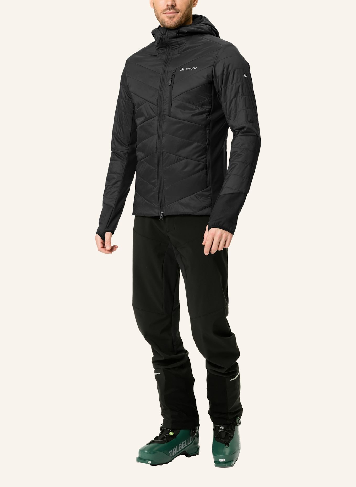 VAUDE Hybridjacke SESVENNA, Farbe: SCHWARZ (Bild 4)