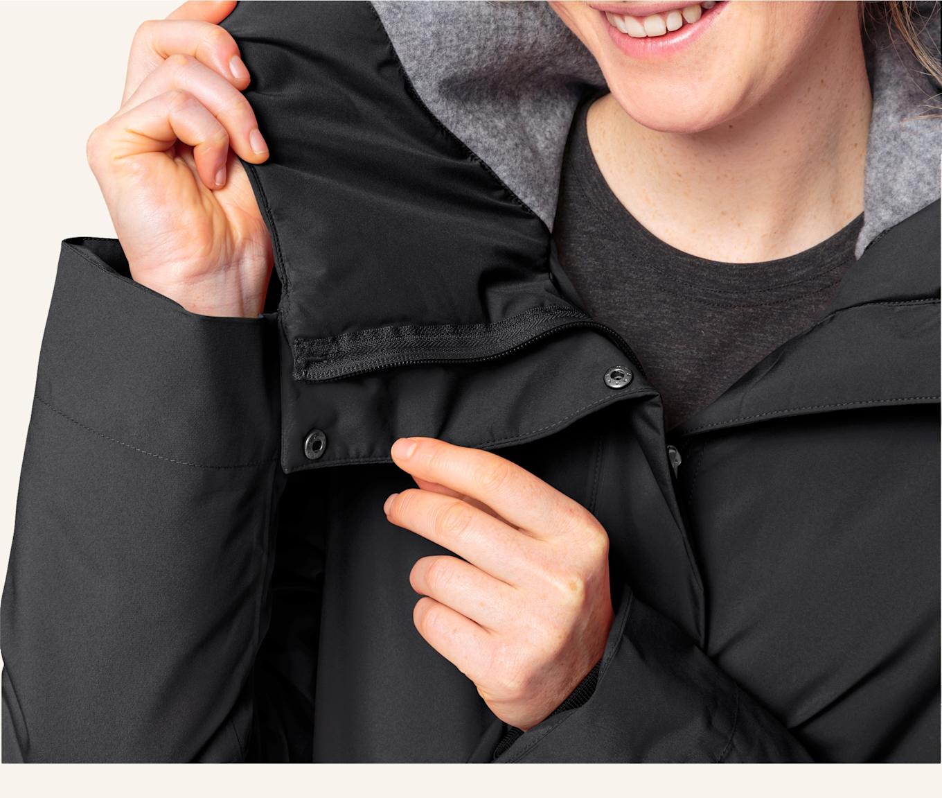 VAUDE Mantel COREWAY: SCHWARZ