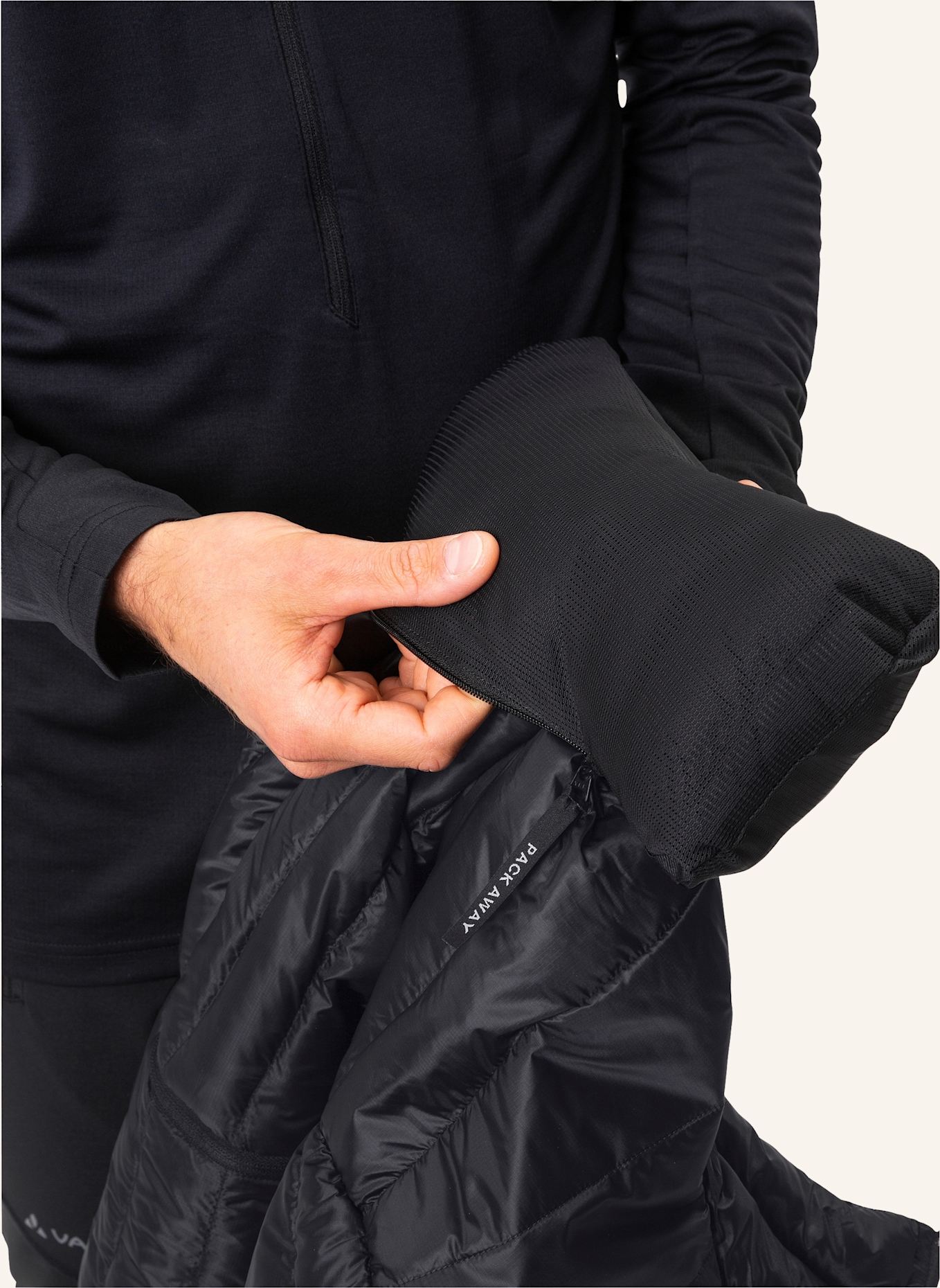 VAUDE Outdoor-Jacke M BATURA IN JACKET: SCHWARZ