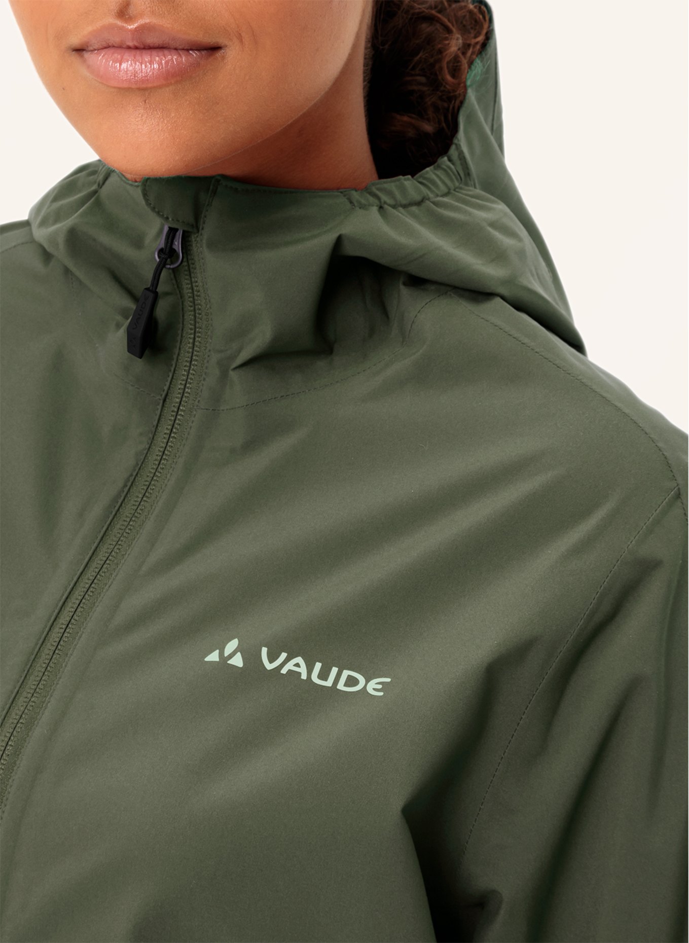 VAUDE Radjacke W MOAB RAIN J II, Farbe: GRÜN (Bild 5)