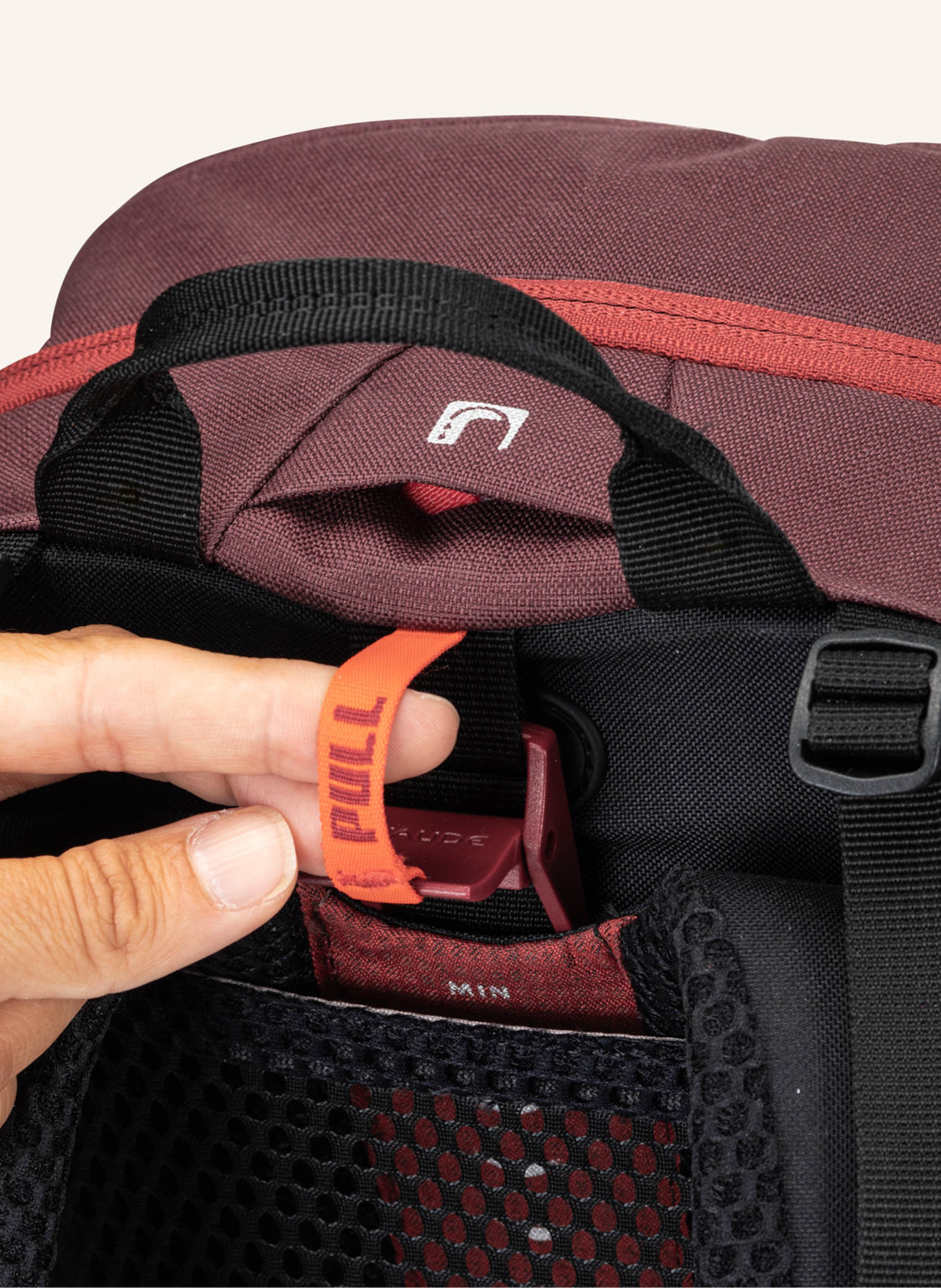 VAUDE Rucksack WIZARD 18+4: ROT