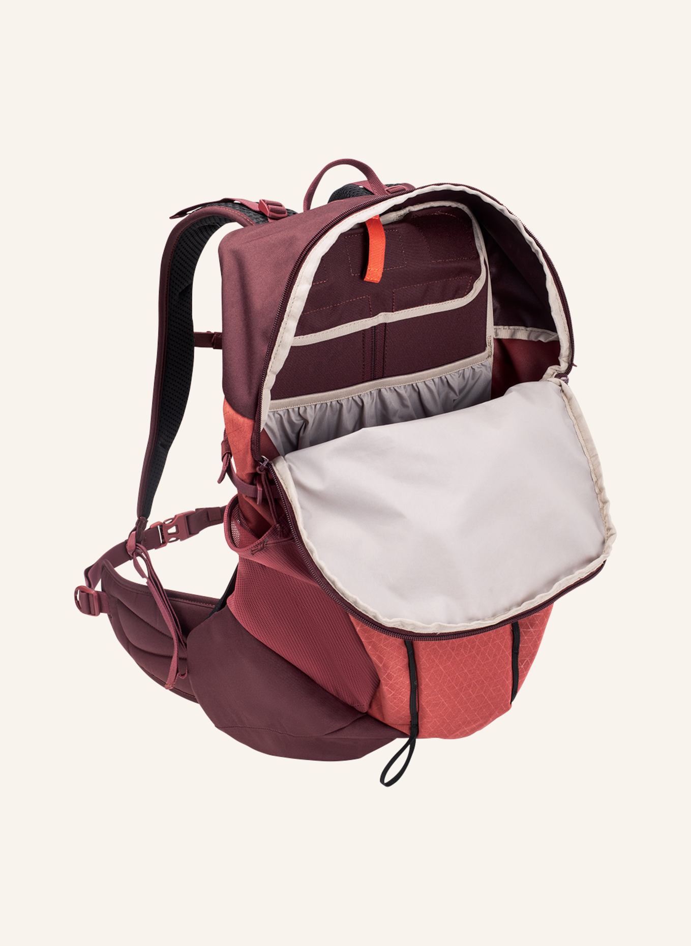 VAUDE Rucksack AGILE AIR 26, Farbe: ROT (Bild 3)