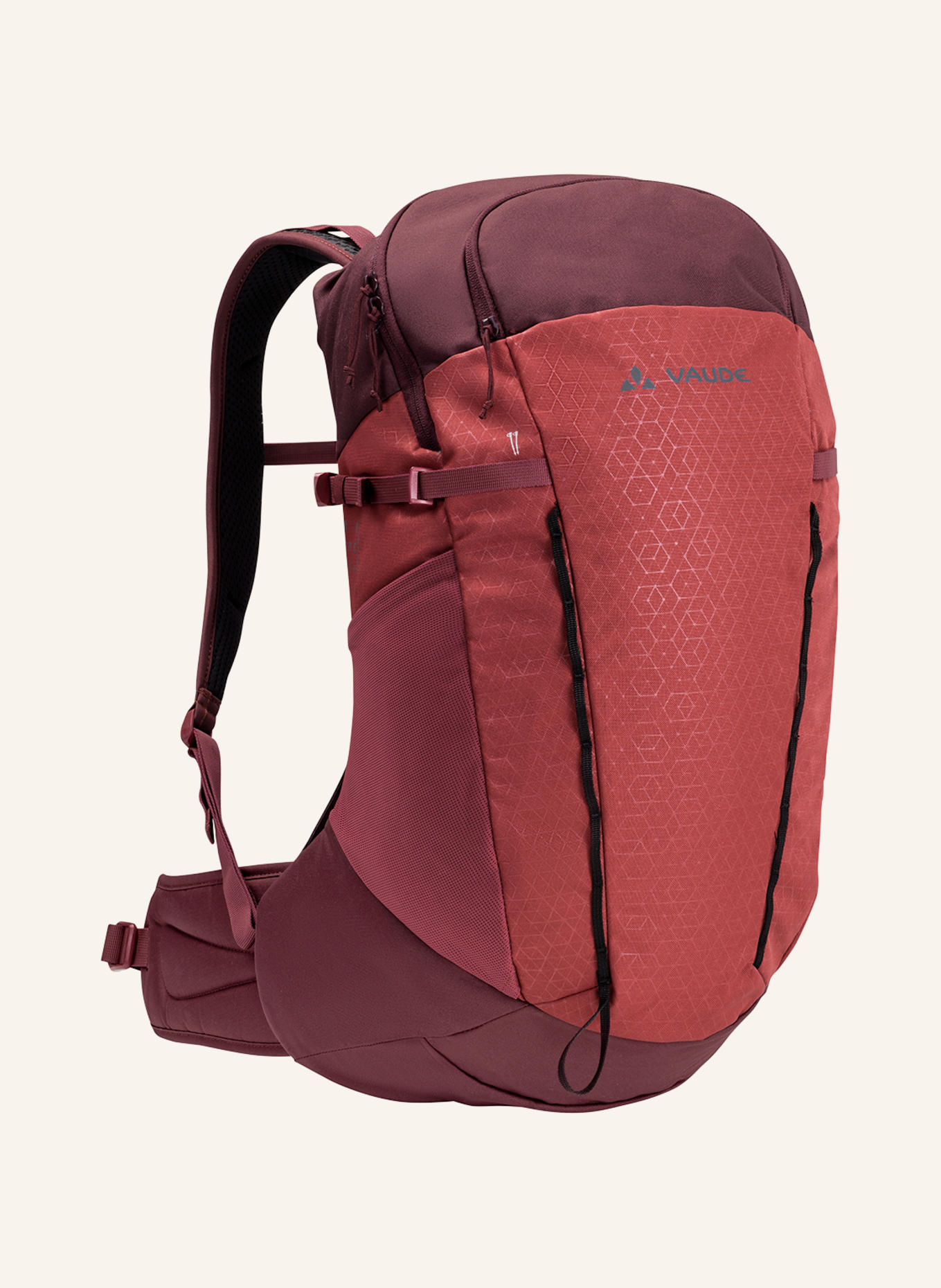 VAUDE Rucksack AGILE AIR 26, Farbe: ROT (Bild 5)