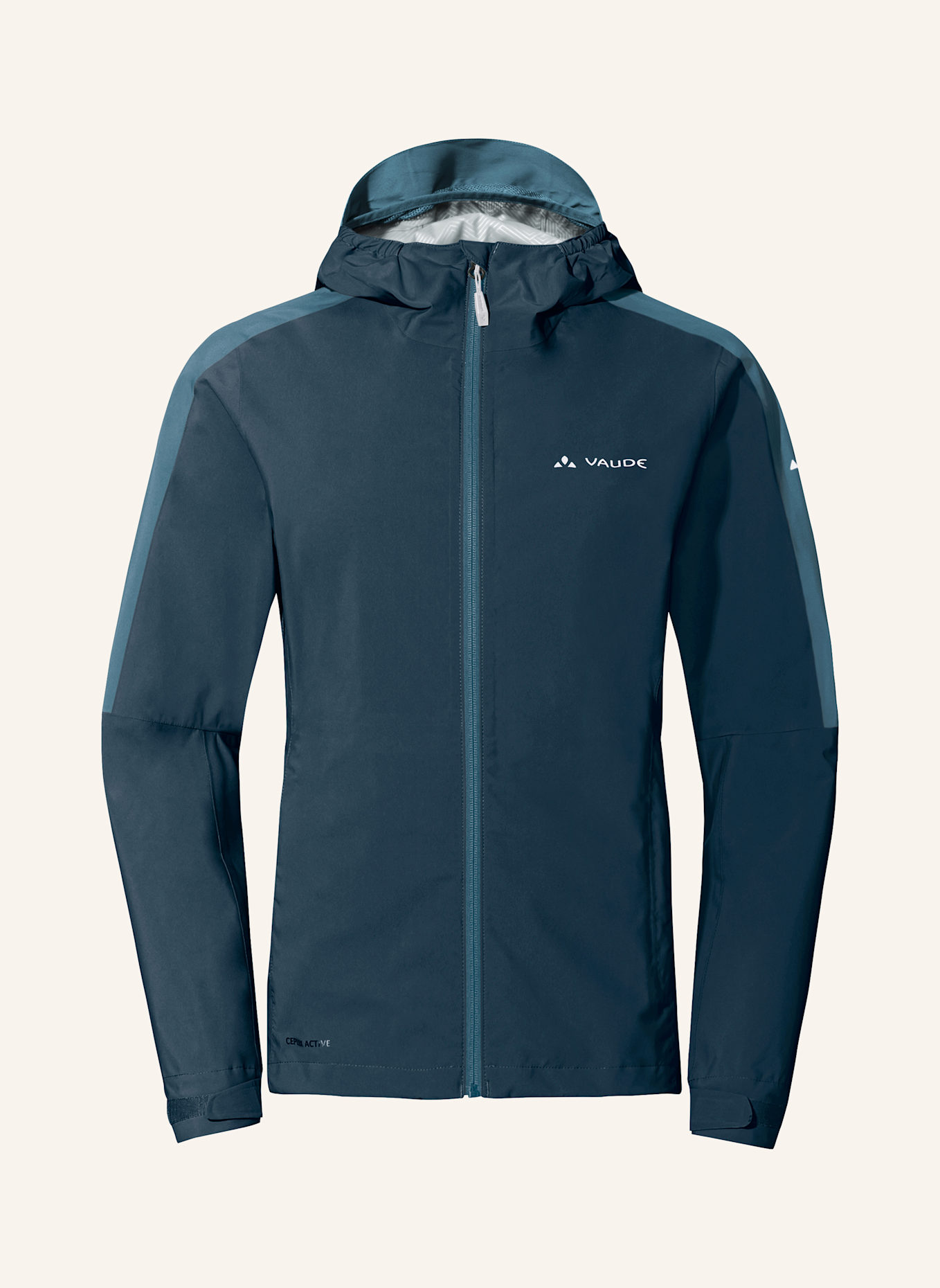 VAUDE Radjacke W MOAB RAIN J II, Farbe: BLAU (Bild 1)