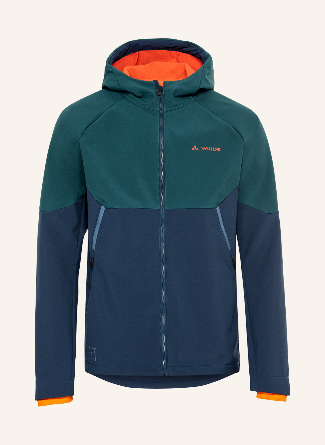 VAUDE Softshell-Jacke M QIMSA SFT J, Farbe: GRÜN (Bild 1)