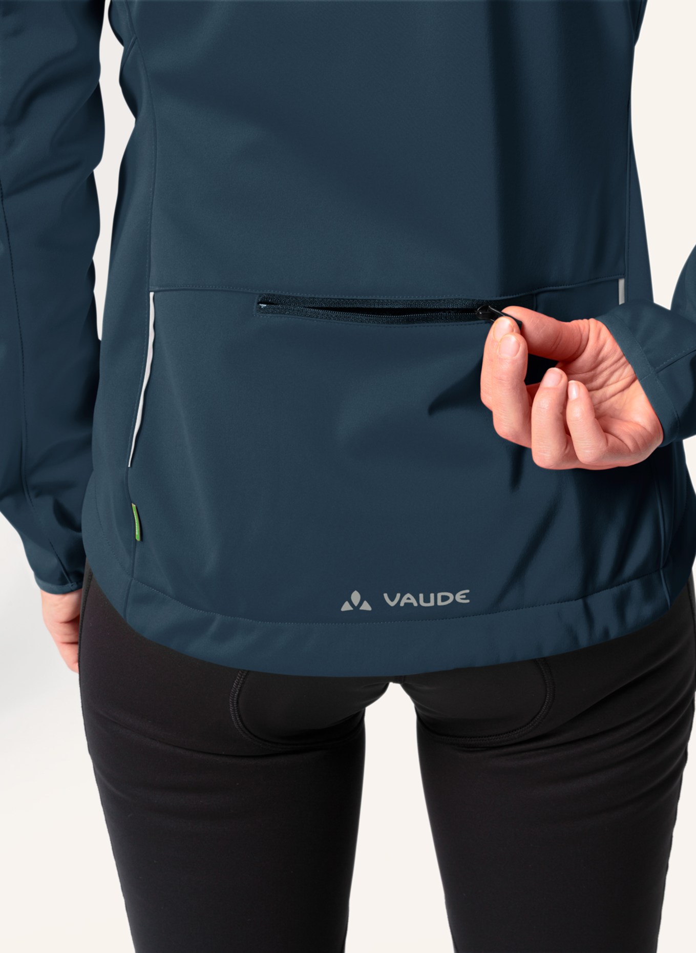 VAUDE Softshell-Jacke MATERA II, Farbe: BLAU (Bild 3)