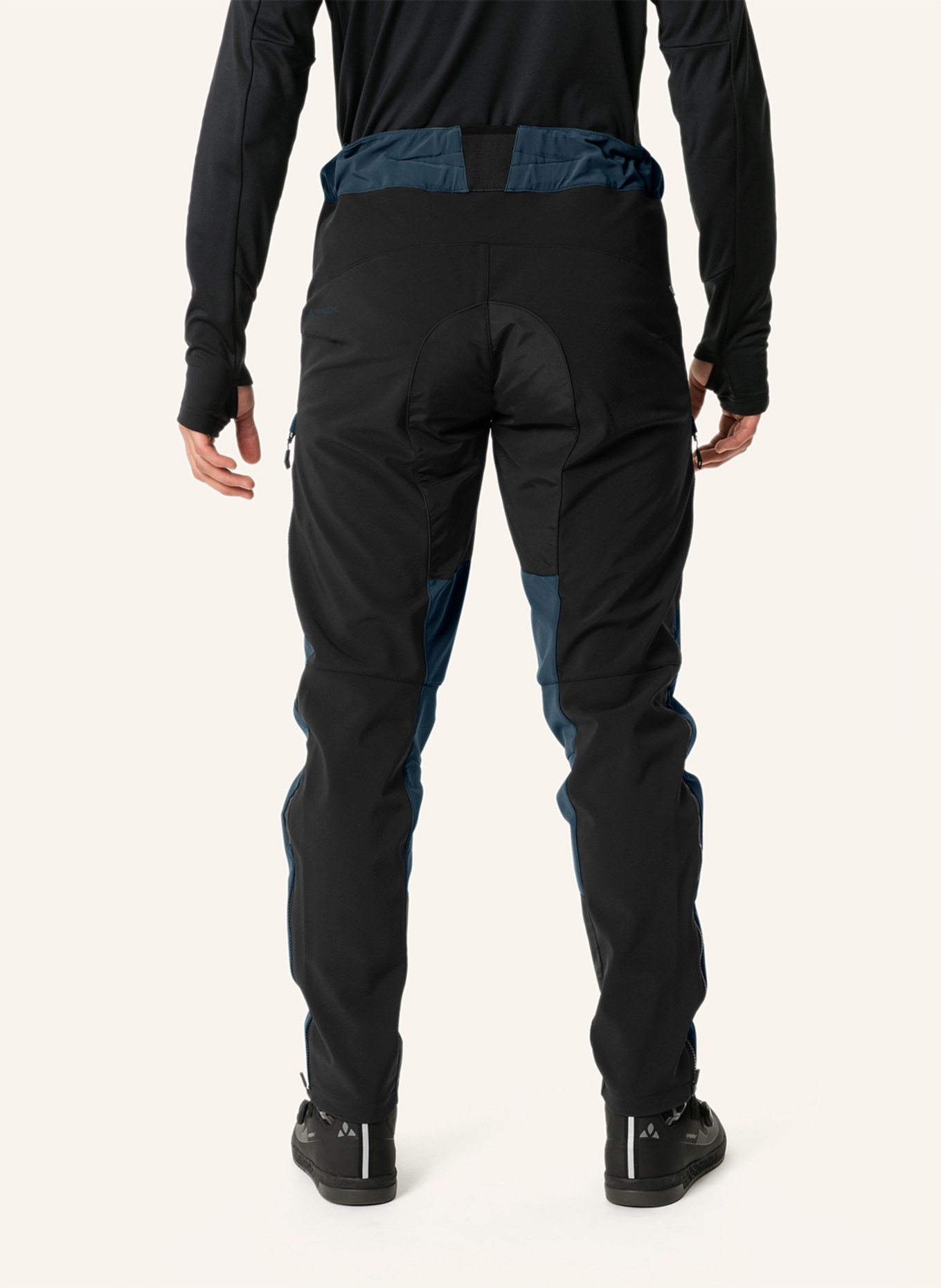 VAUDE Radhose ohne gepolsterten Einsatz M QIMSA SFT P II, Farbe: BLAU (Bild 2)