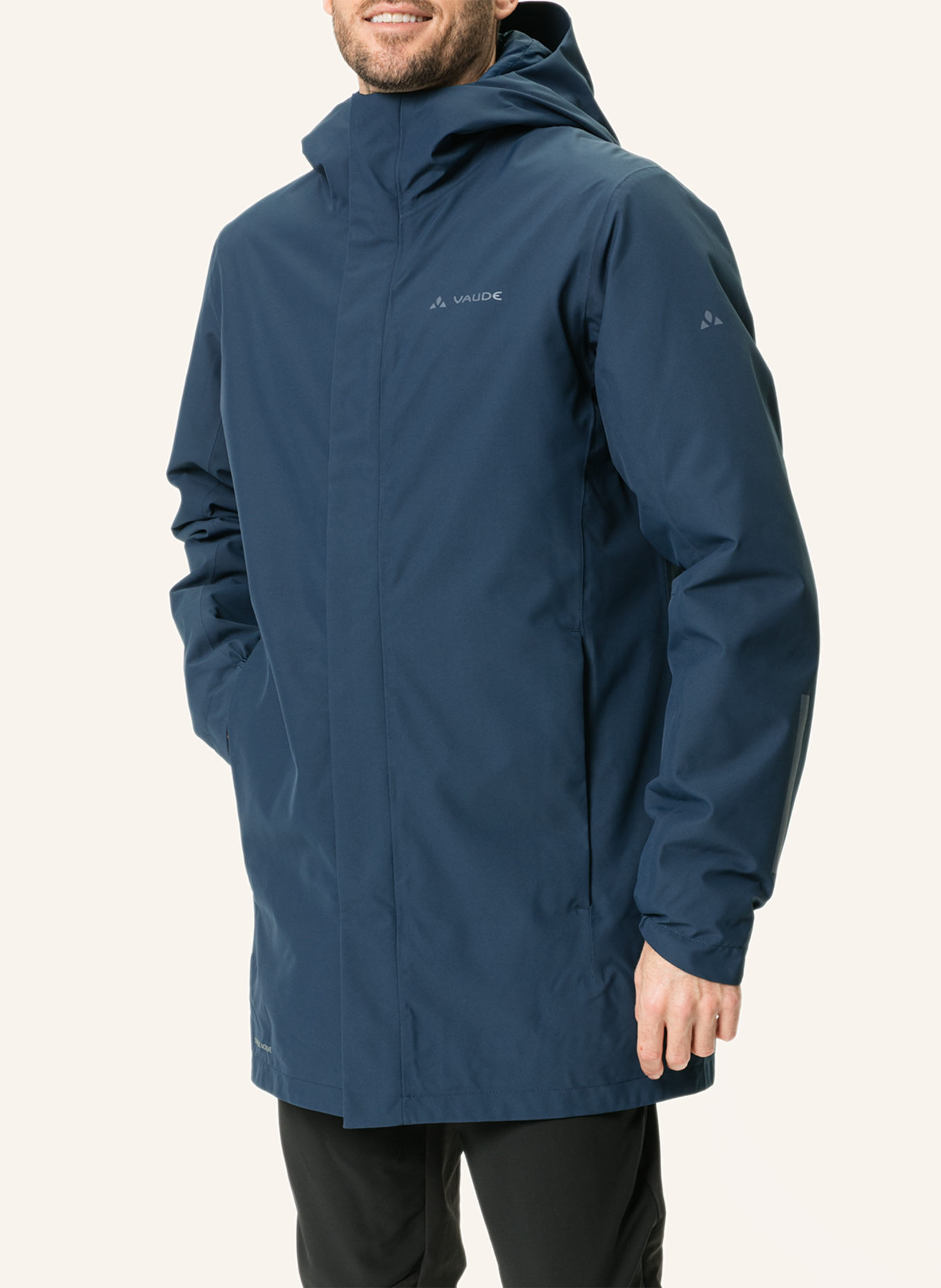 VAUDE Radjacke M CYCLIST PADDED PR, Farbe: BLAU (Bild 4)