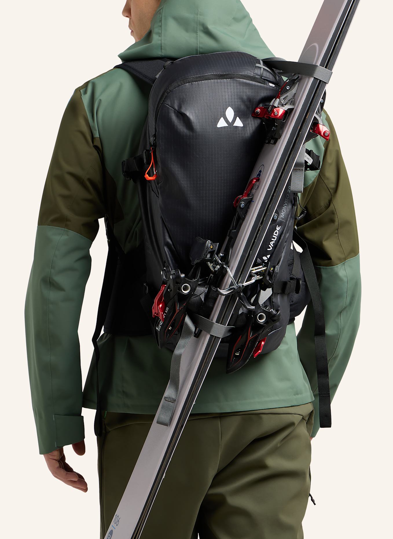 VAUDE Rucksack MONVISO 20: SCHWARZ