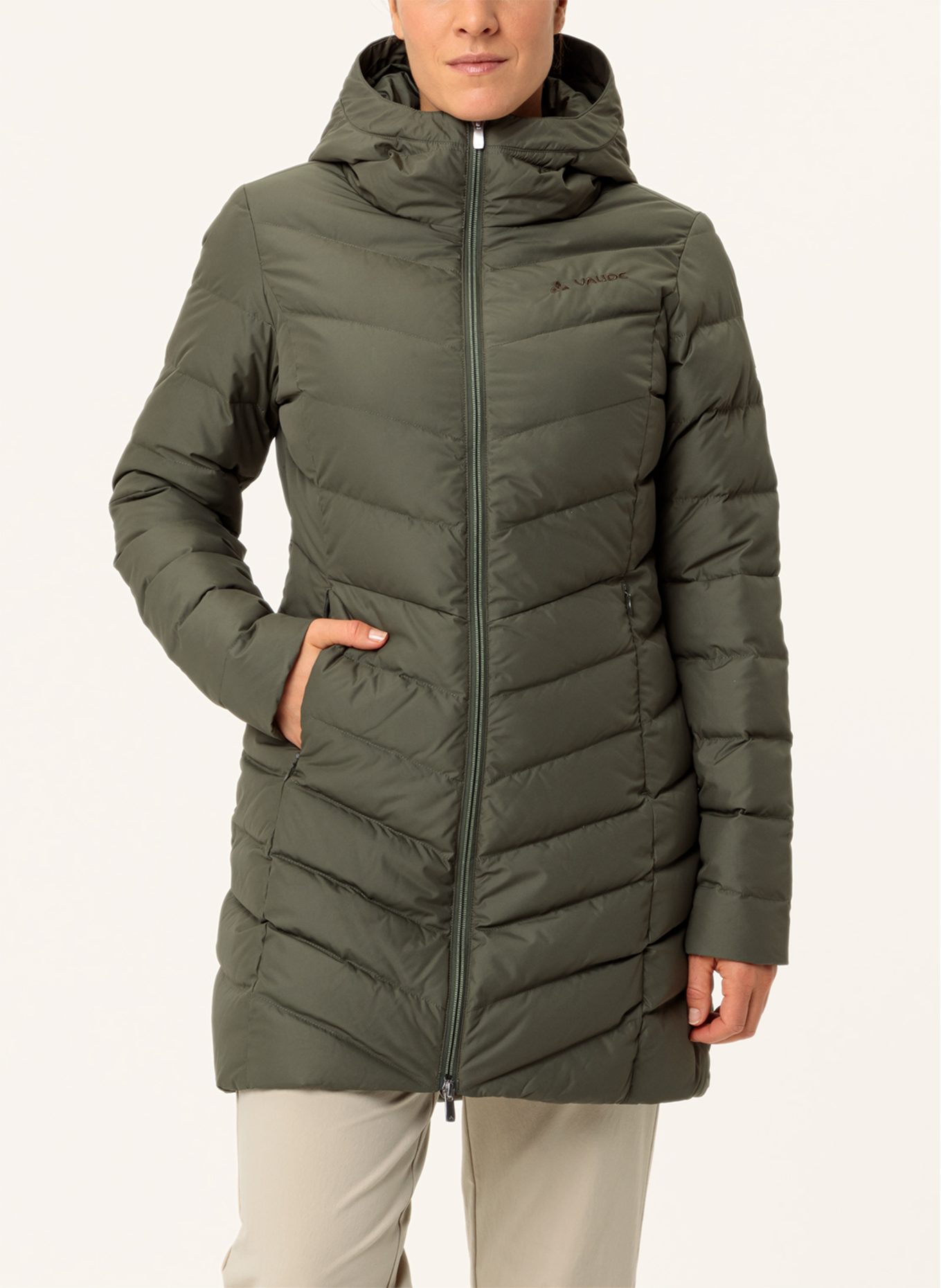 VAUDE Outdoor-Jacke W ANNECY DWN CT, Farbe: KHAKI (Bild 2)