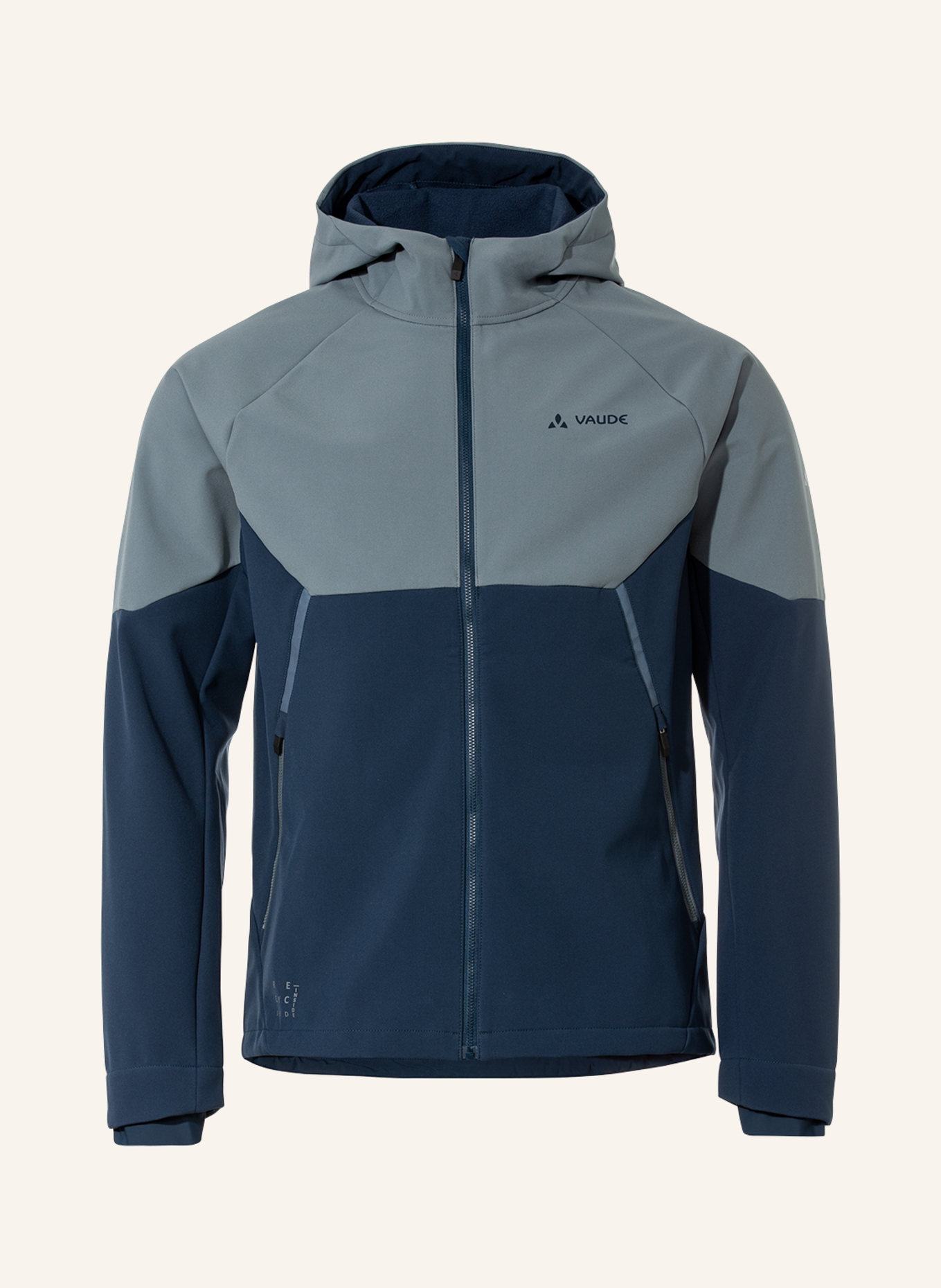 VAUDE Radjacke M QIMSA SOFTSHELL JACKET: GRAU
