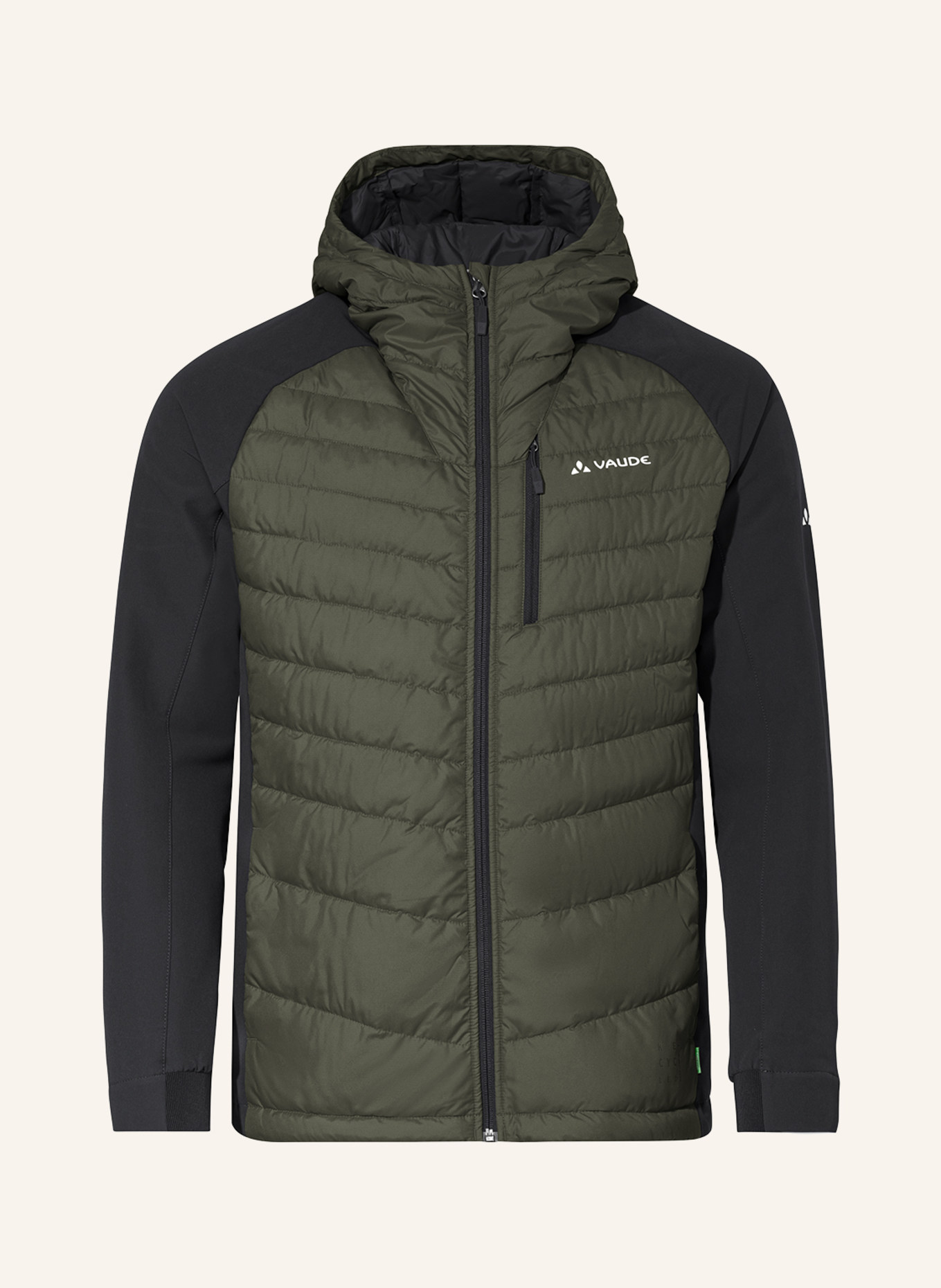 VAUDE Hybrid-Steppjacke ELOPE: KHAKI