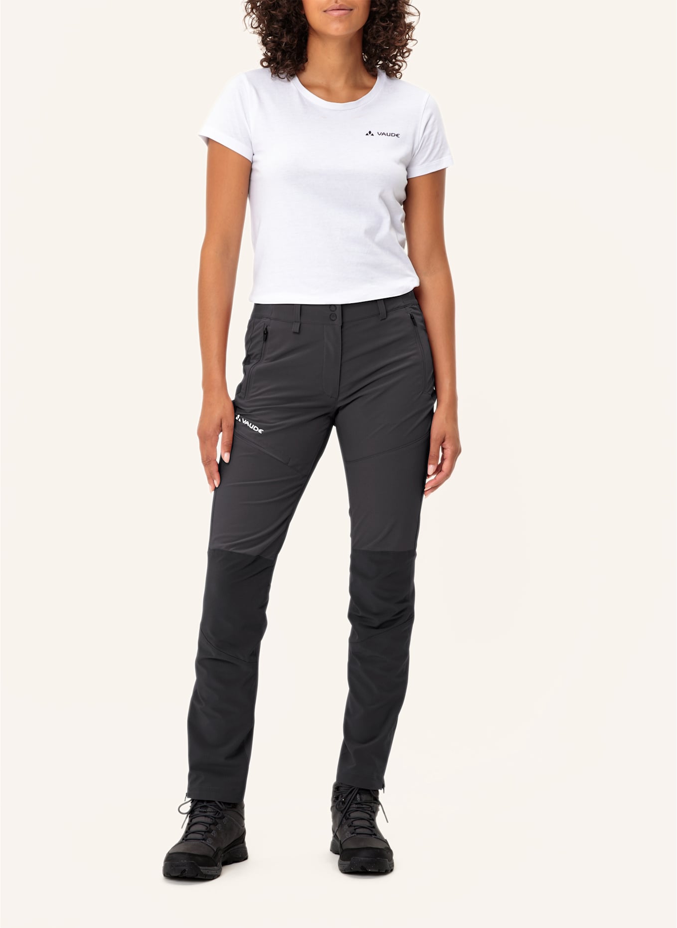 VAUDE Trekkinghose ELOPE: DUNKELGRAU