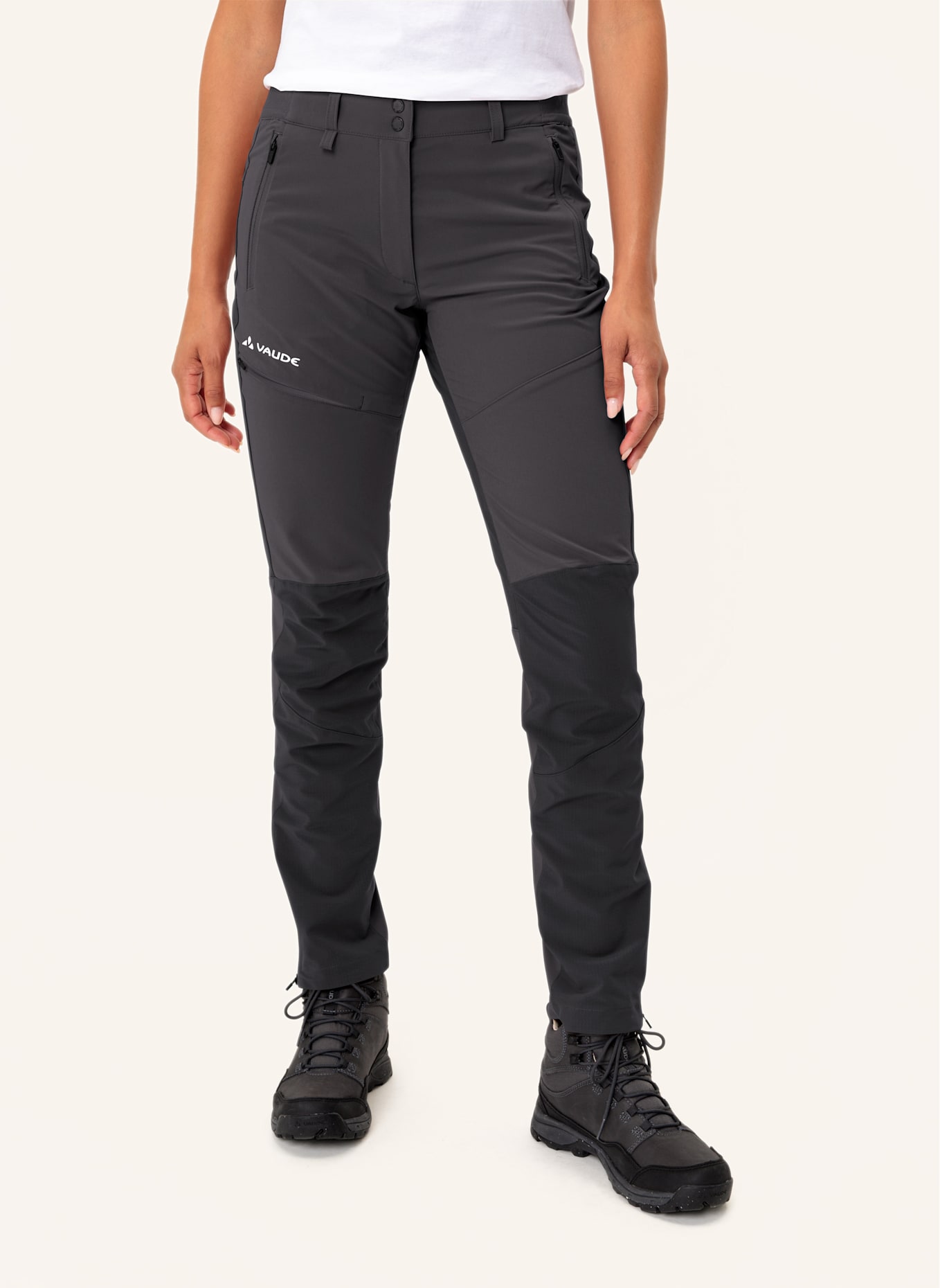 VAUDE Trekkinghose ELOPE: DUNKELGRAU