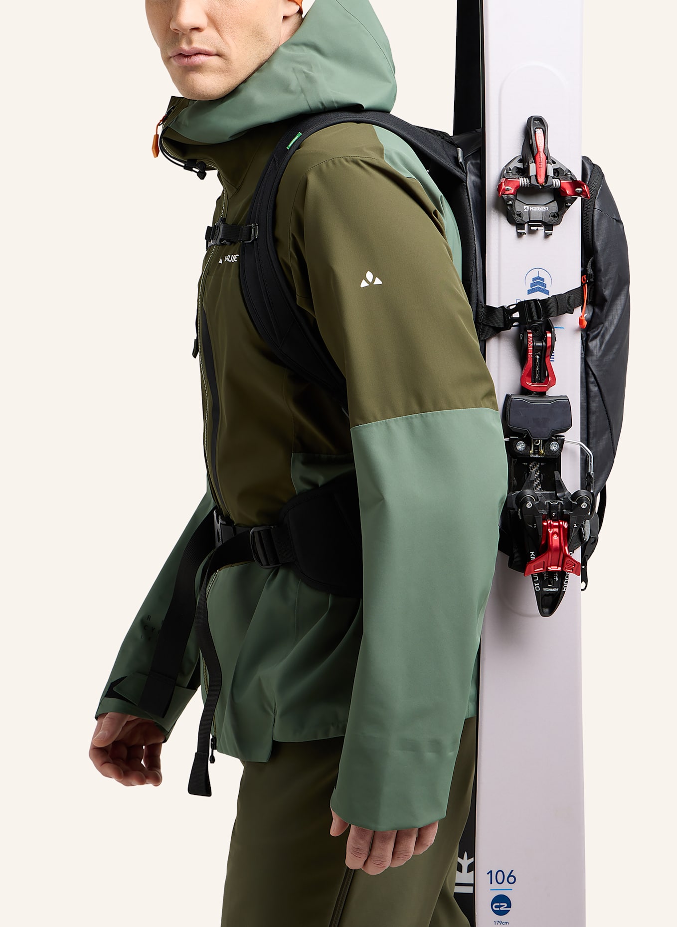 VAUDE Rucksack MONVISO 20: SCHWARZ