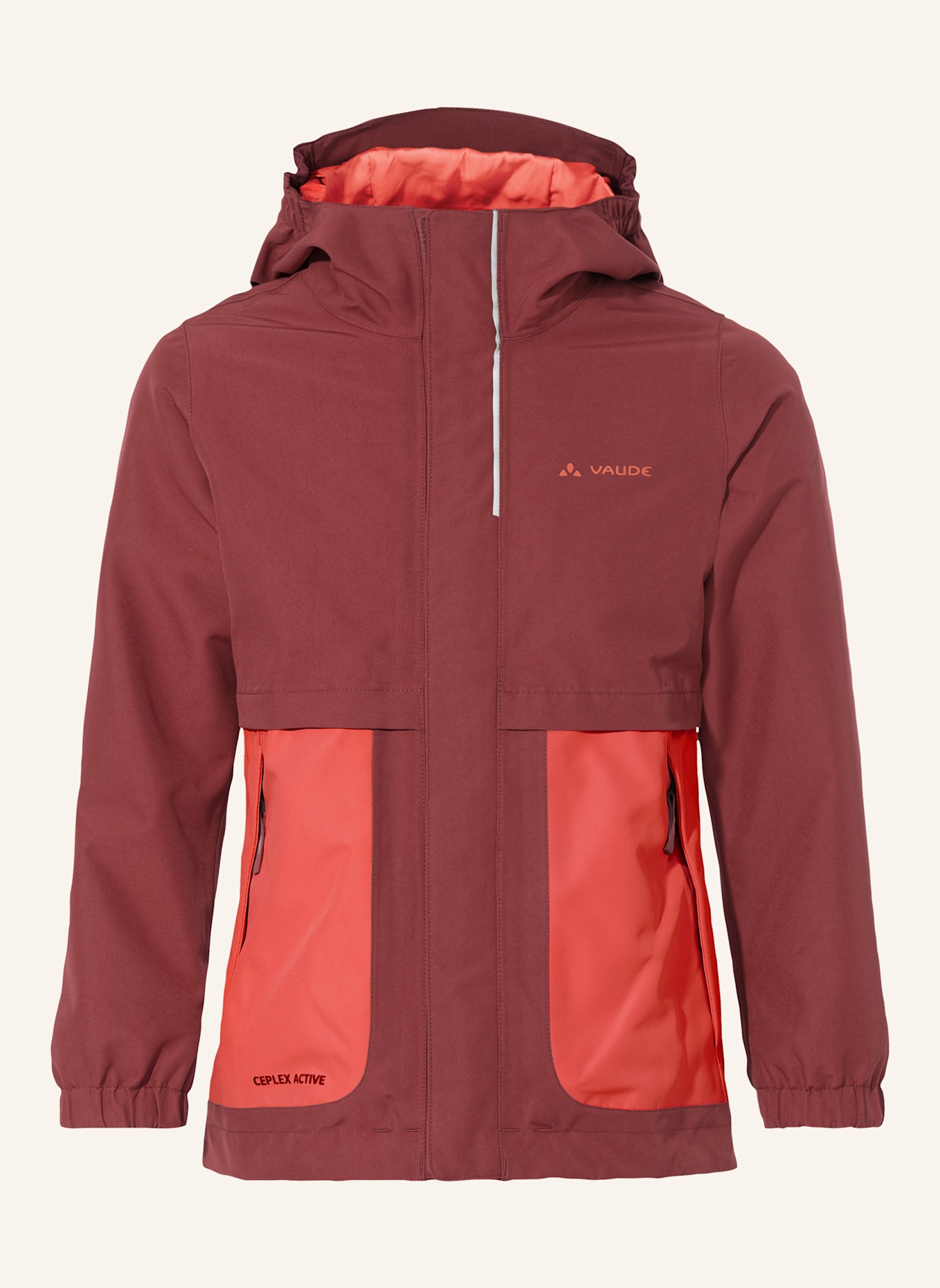 VAUDE 3in1-Jacken KD CAMPFIRE 3IN1 J GIRLS: ROT