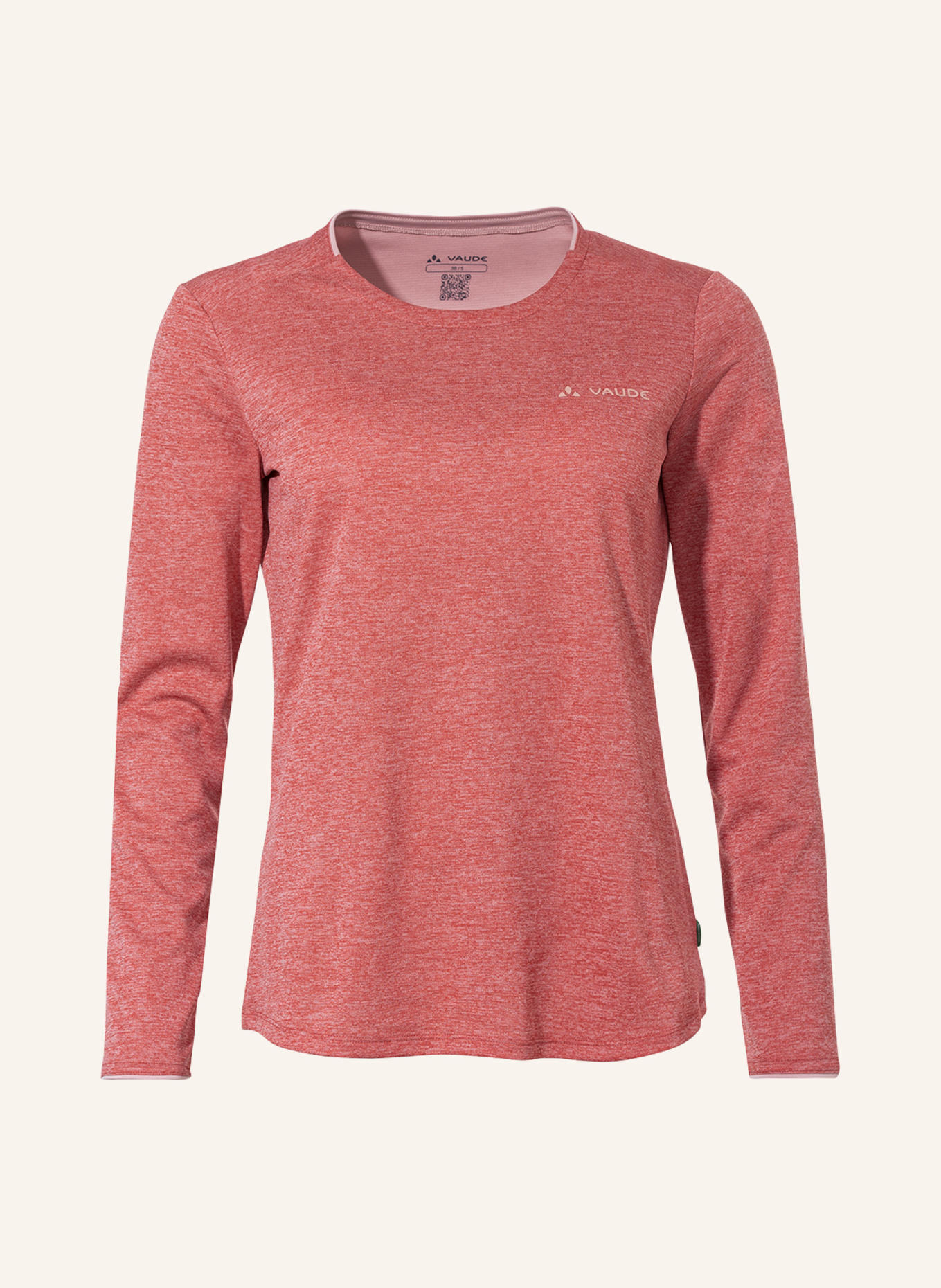 VAUDE Funktionsshirt W ESSENTIAL LS T, Farbe: ORANGE (Bild 1)