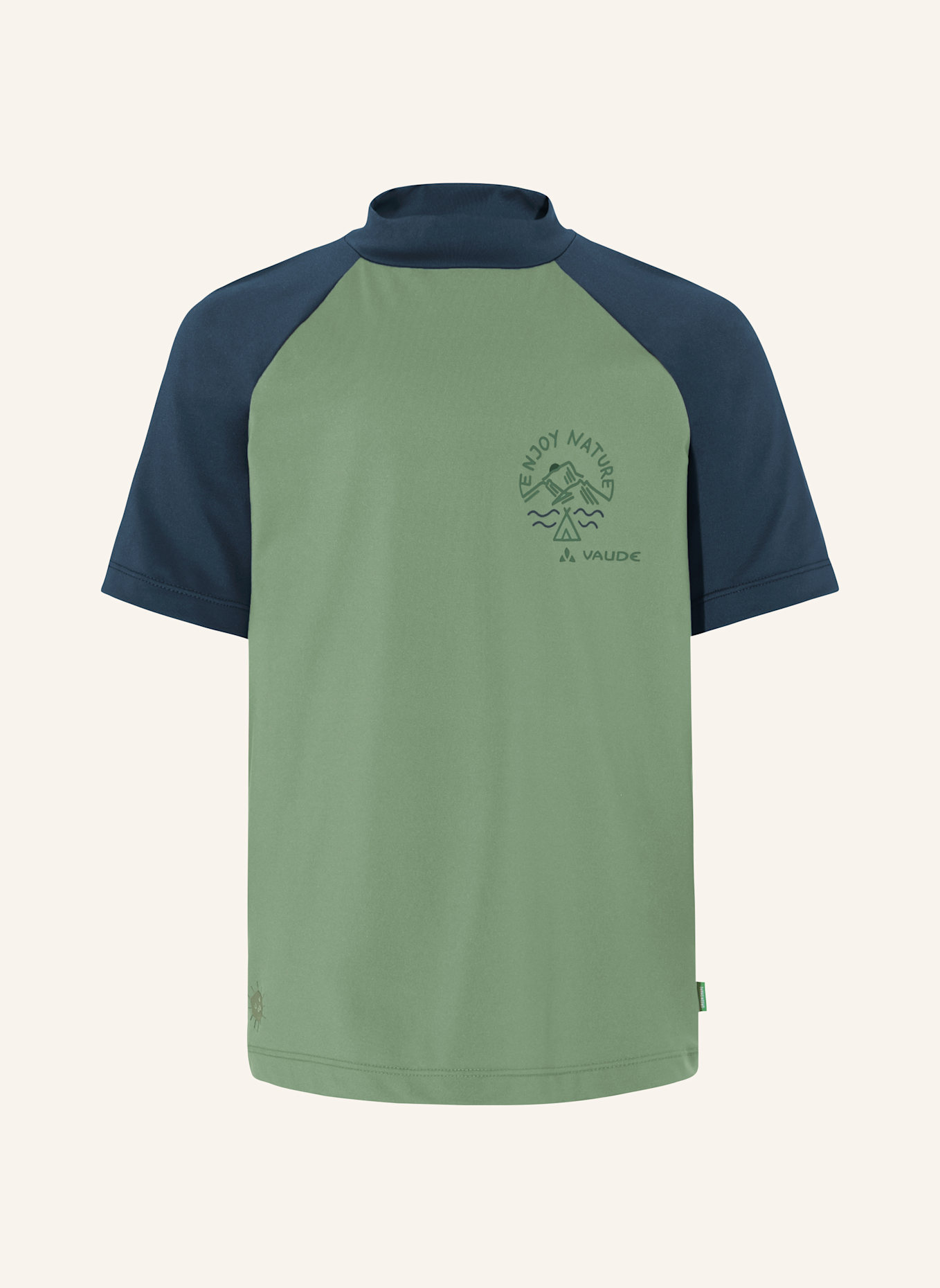 VAUDE Funktionsshirt KIDS SOLARO T-SHIRT III: GRÜN