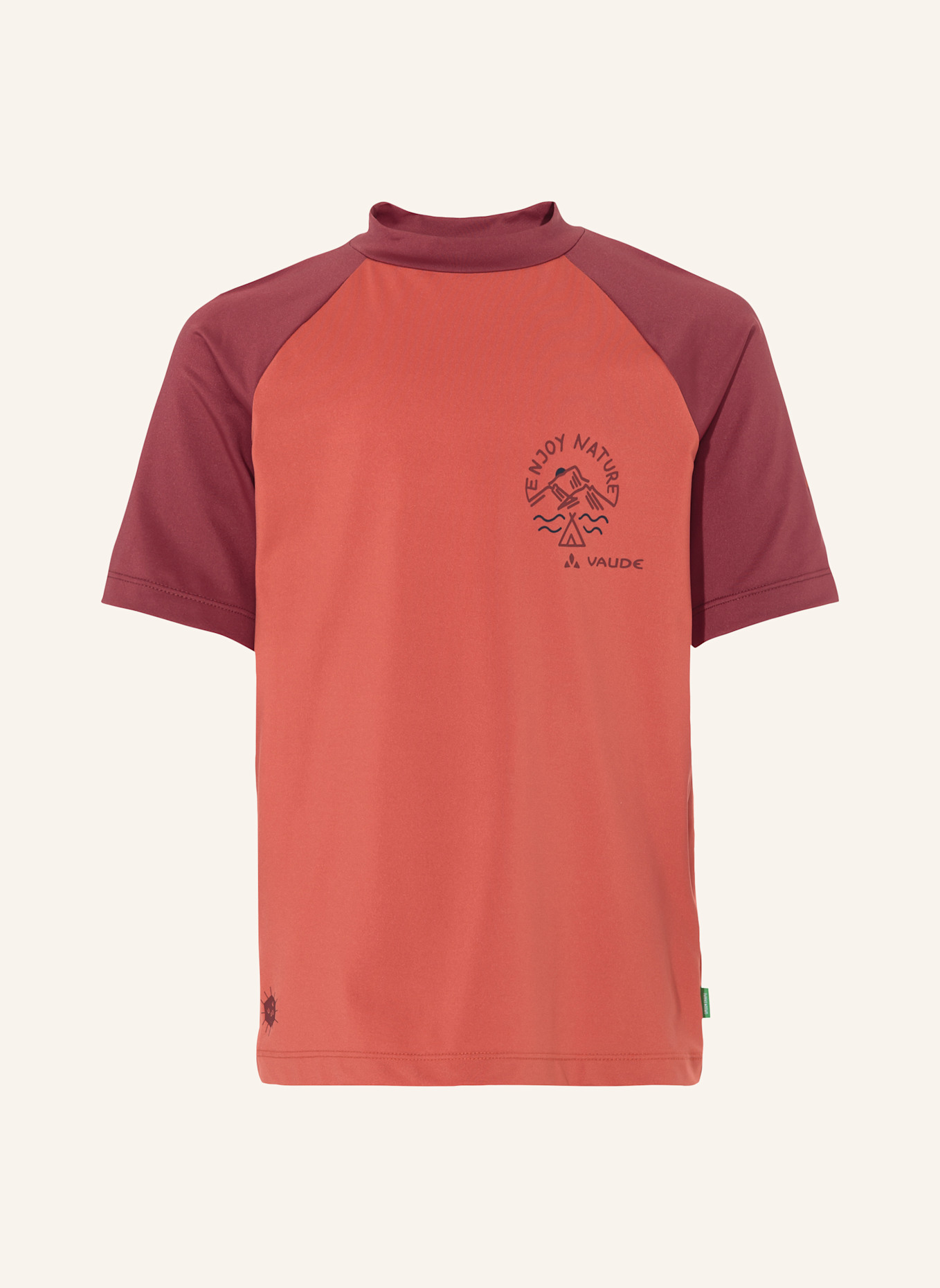 VAUDE Funktionsshirt KIDS SOLARO T-SHIRT III: ROT