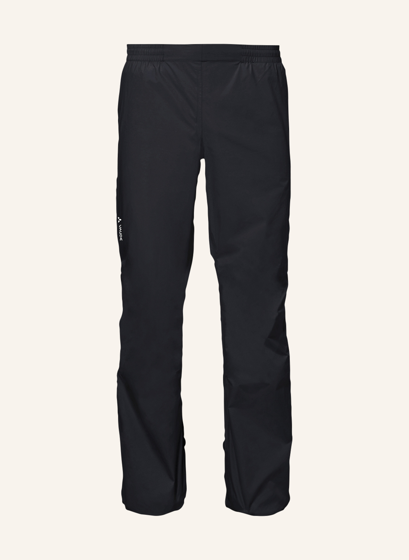 VAUDE Radhose ohne gepolsterten Einsatz M  DROP P II: SCHWARZ