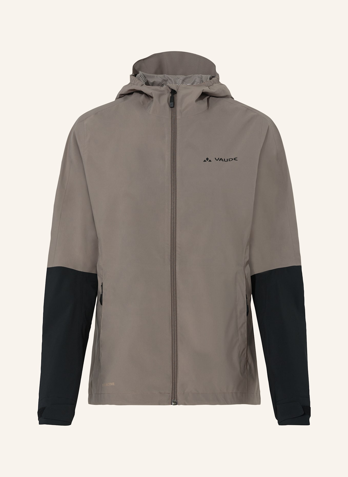 VAUDE Radjacke W  MOAB RAIN J II: BEIGE