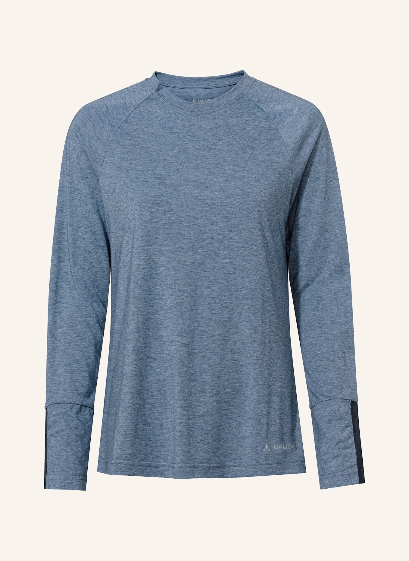 VAUDE Langarmshirt SKOMER III: BLAU