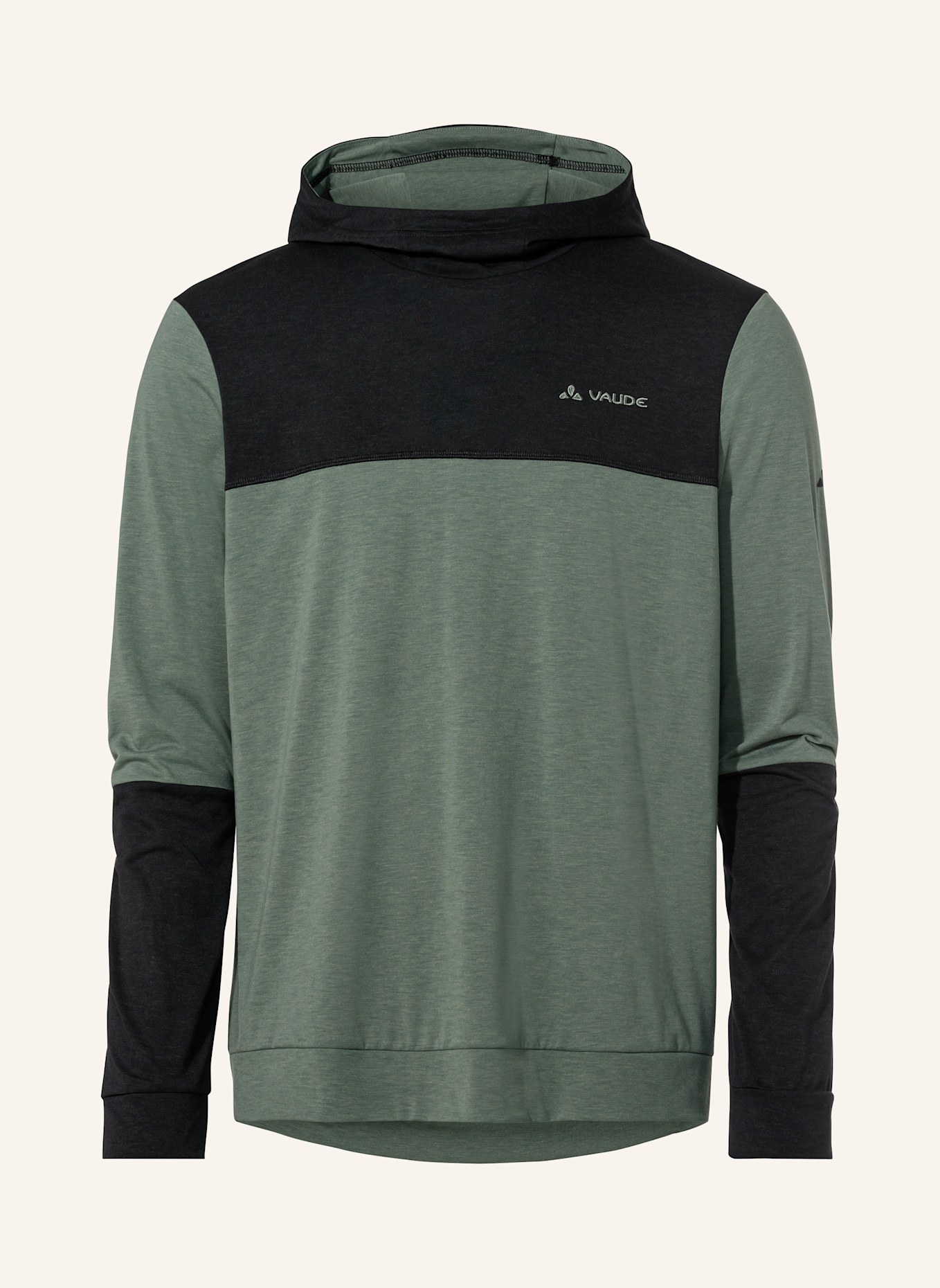 VAUDE Pullover M QIMSA HOODY: GRÜN