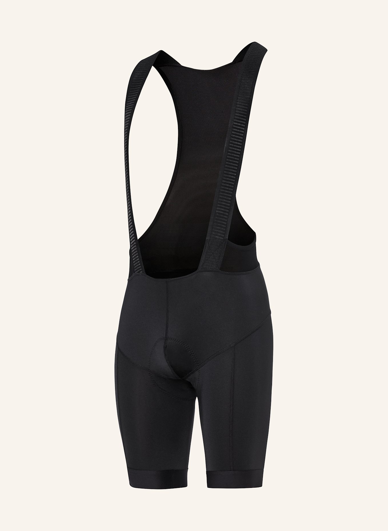VAUDE Radhose mit Trägern und gepolstertem Einsatz M KURO ESSENTIAL BIB: SCHWARZ