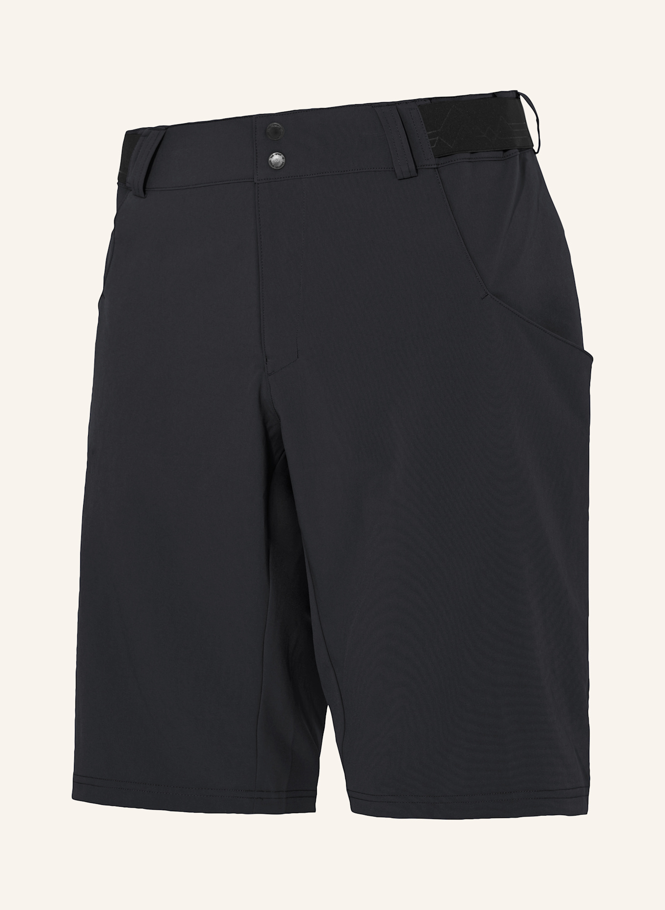 VAUDE Radhose mit gepolstertem Einsatz M LOAMER SHORTS: SCHWARZ