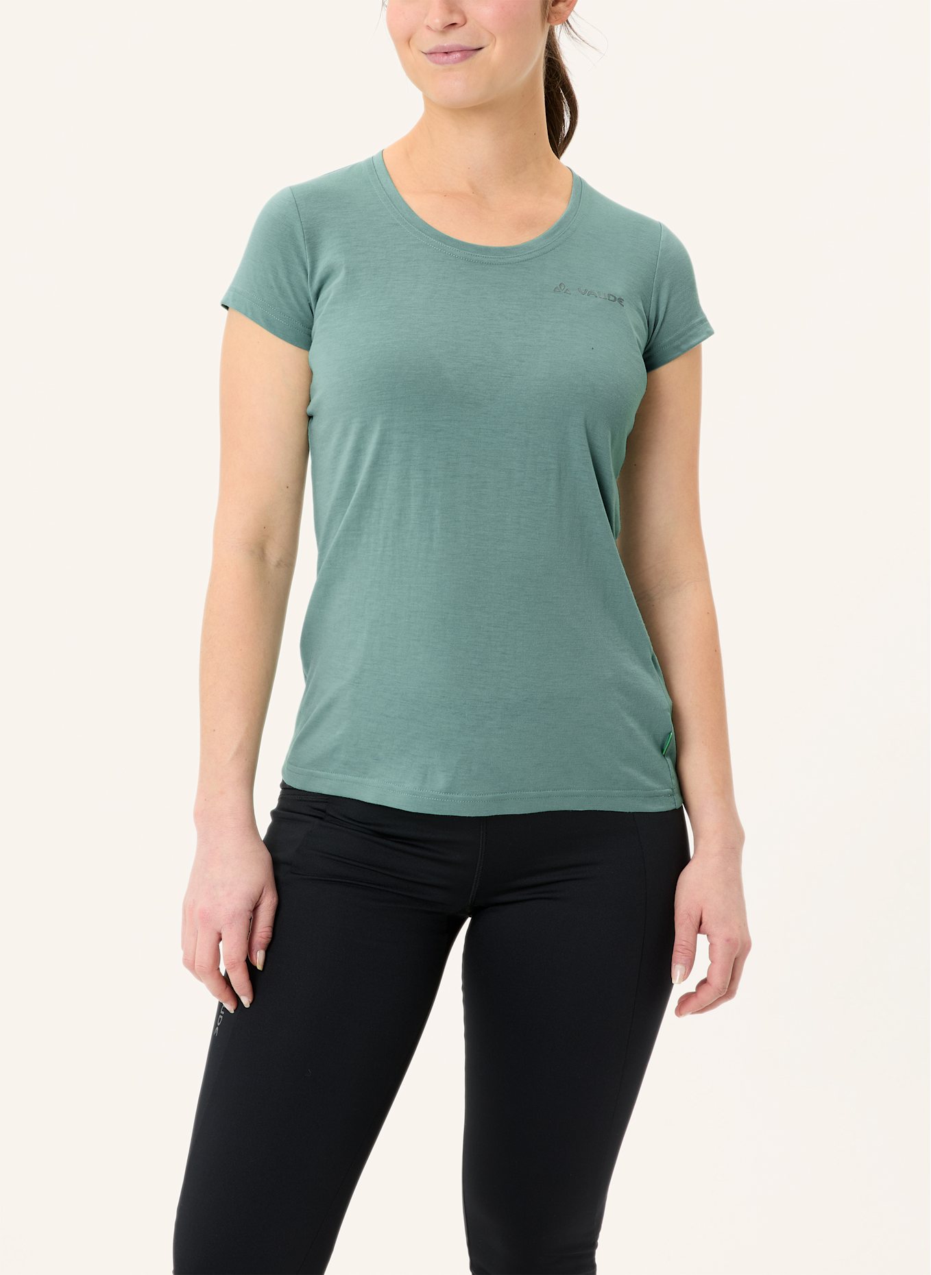 VAUDE T-Shirt SE WOMEN'S ABELIA T-SHIRT II: GRÜN