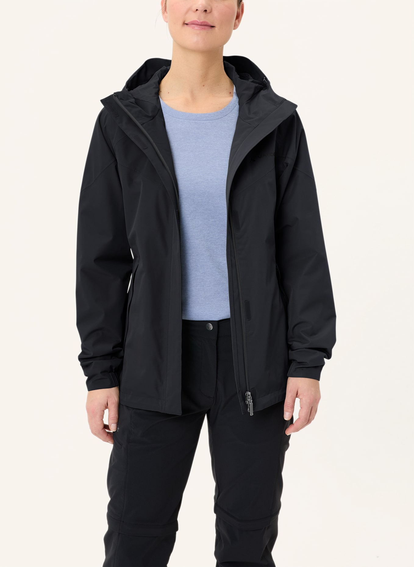 VAUDE Jacken W STRONA 2L J: SCHWARZ