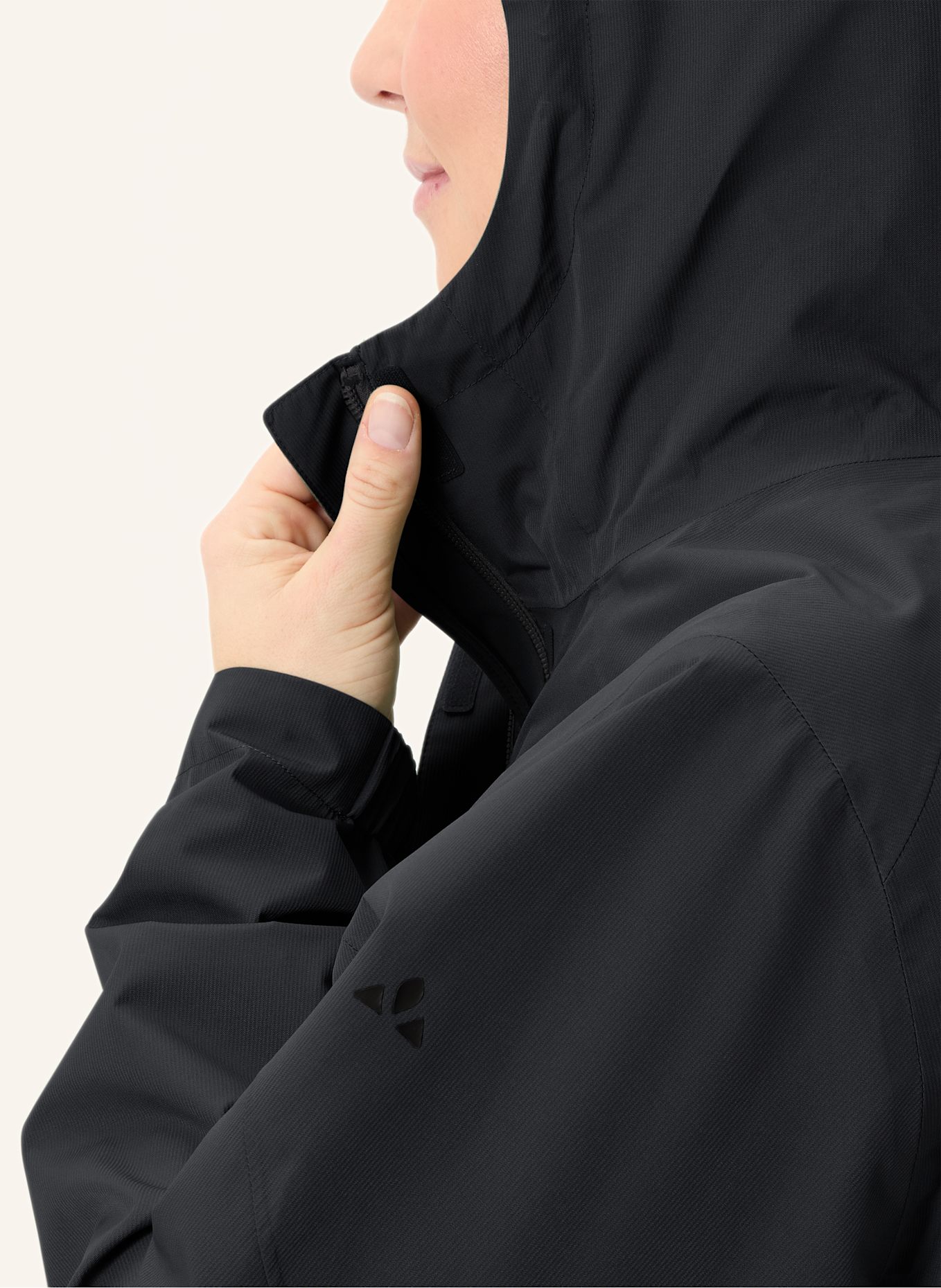 VAUDE Jacken W STRONA 2L J: SCHWARZ