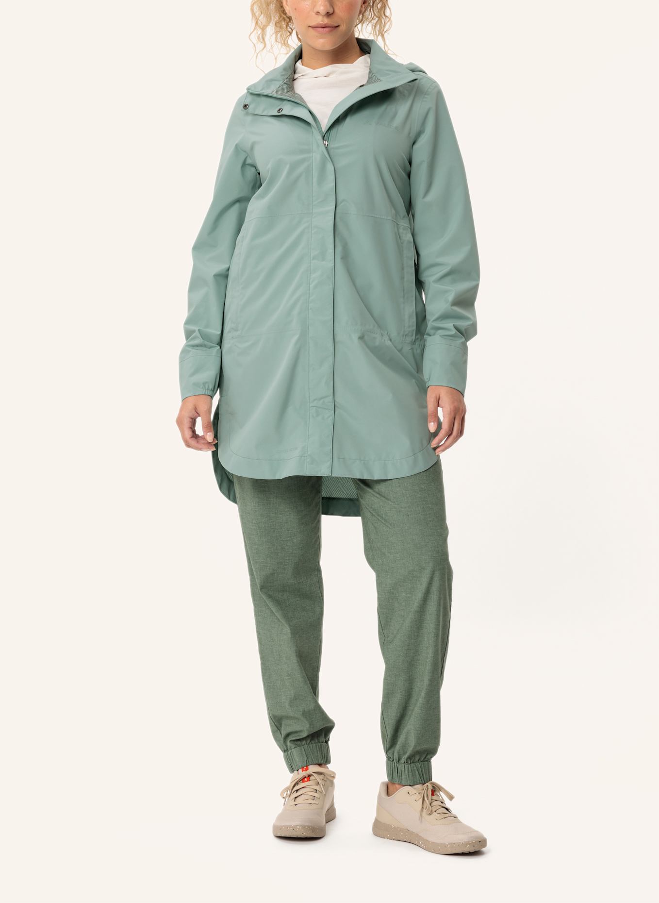VAUDE Regenparka MINEO: GRÜN