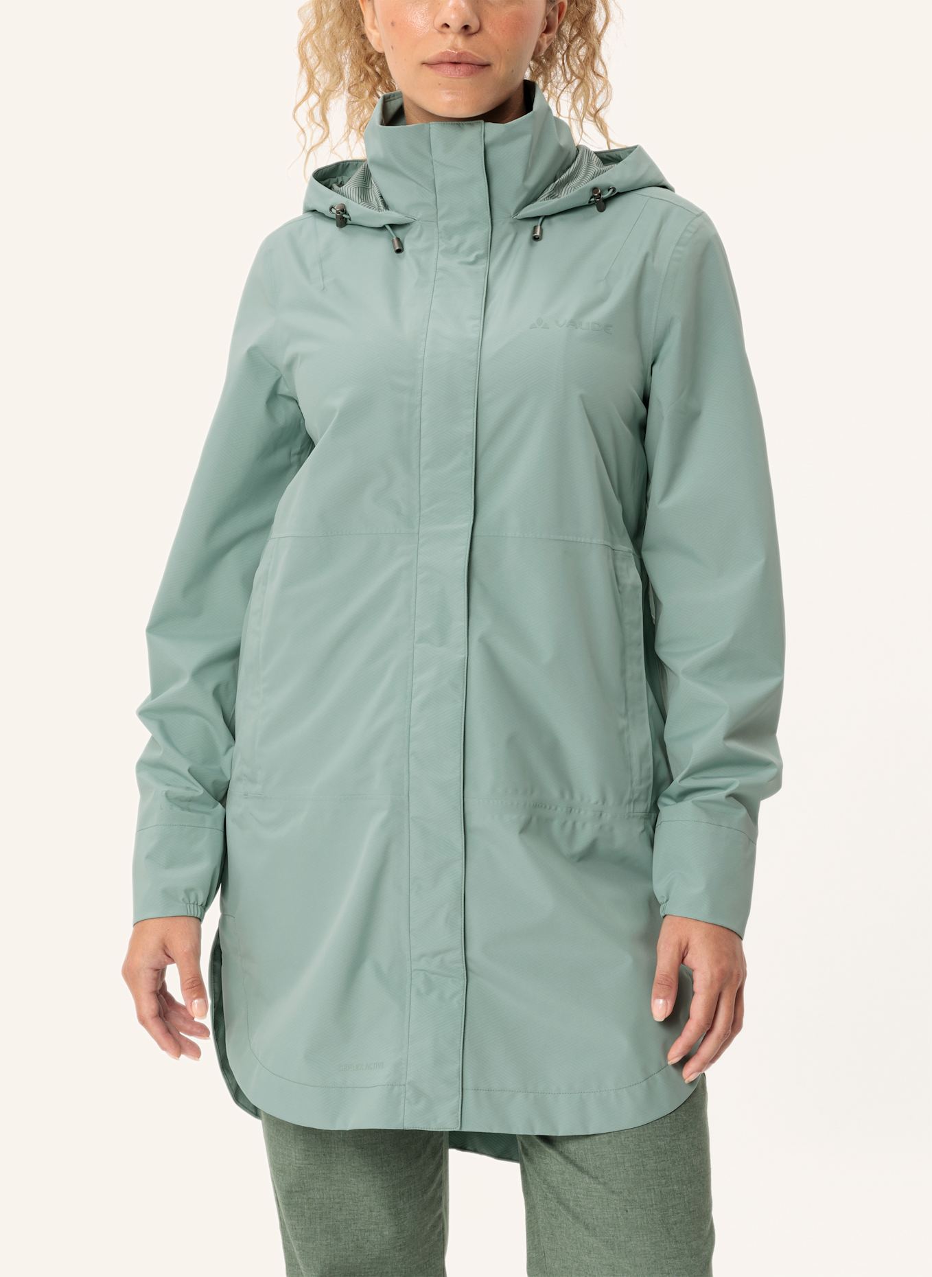 VAUDE Regenparka MINEO: GRÜN