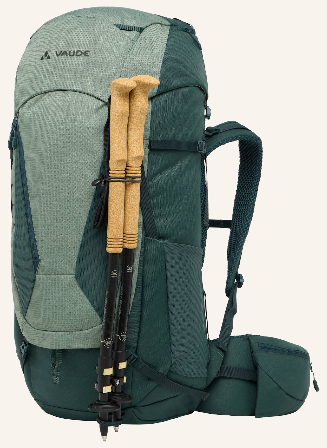 VAUDE Rucksack ASYMMETRIC 42+8 l: MINT
