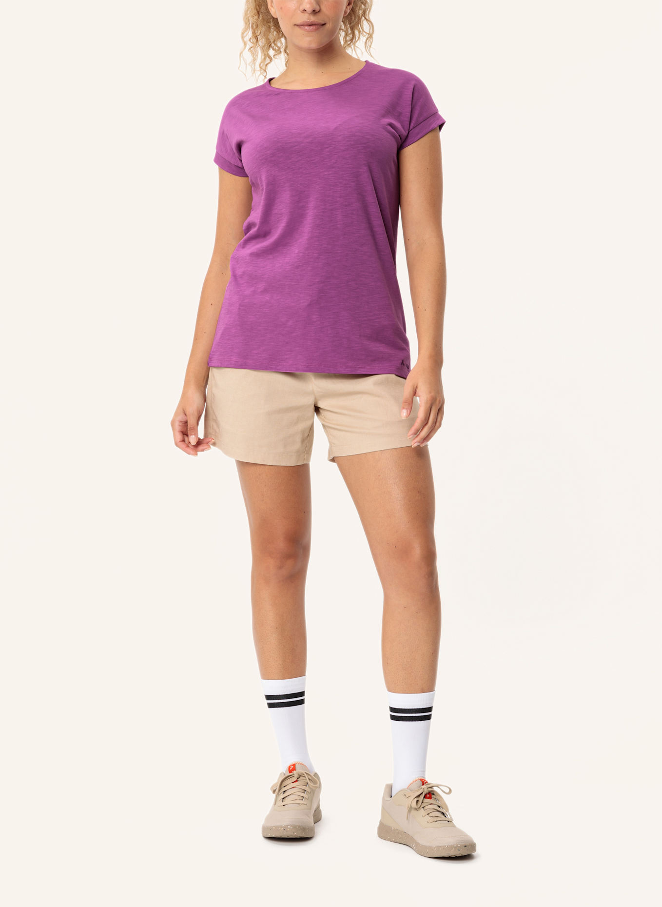 VAUDE T-Shirt MOJA IV: LILA