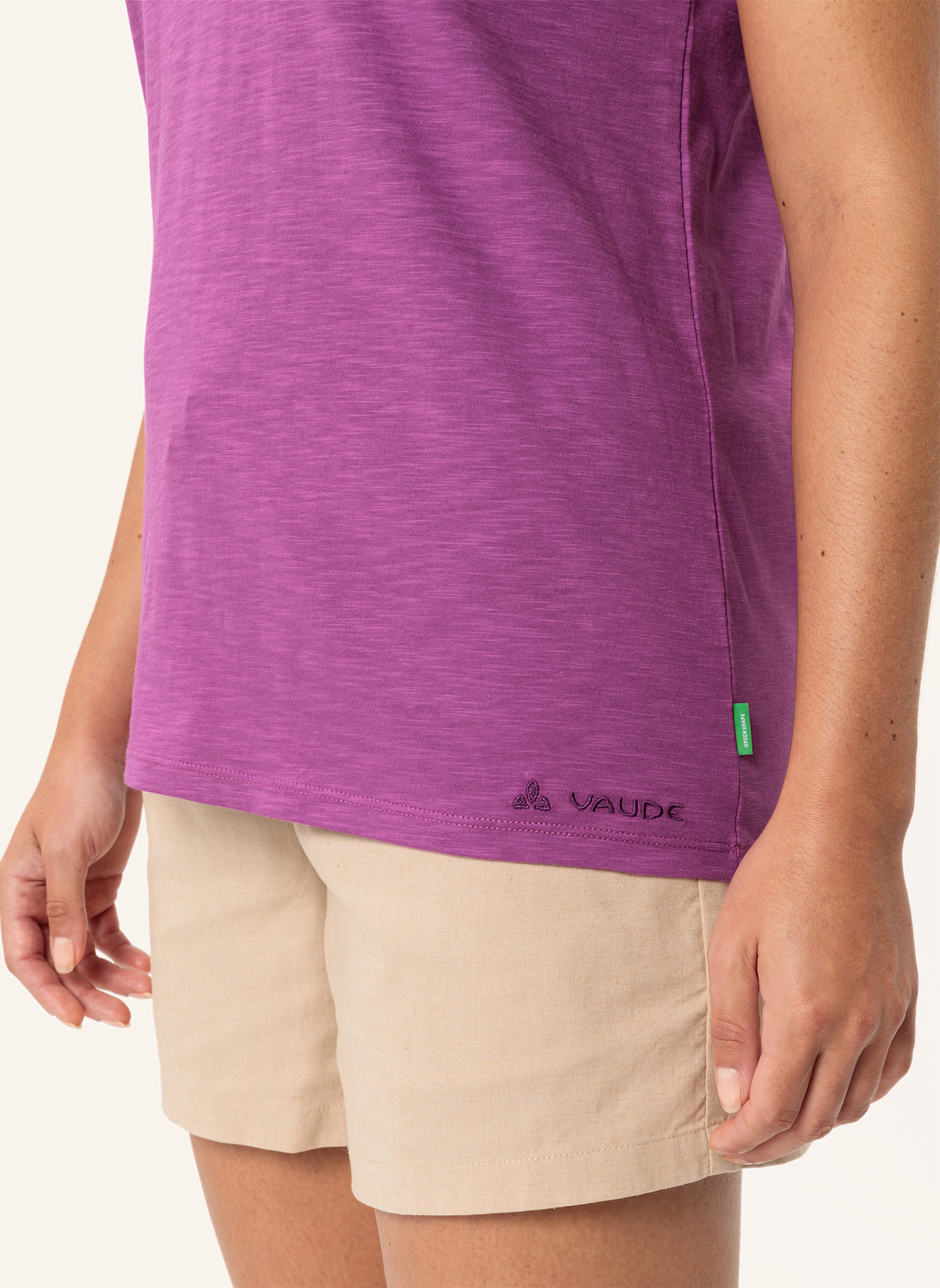 VAUDE T-Shirt MOJA IV: LILA