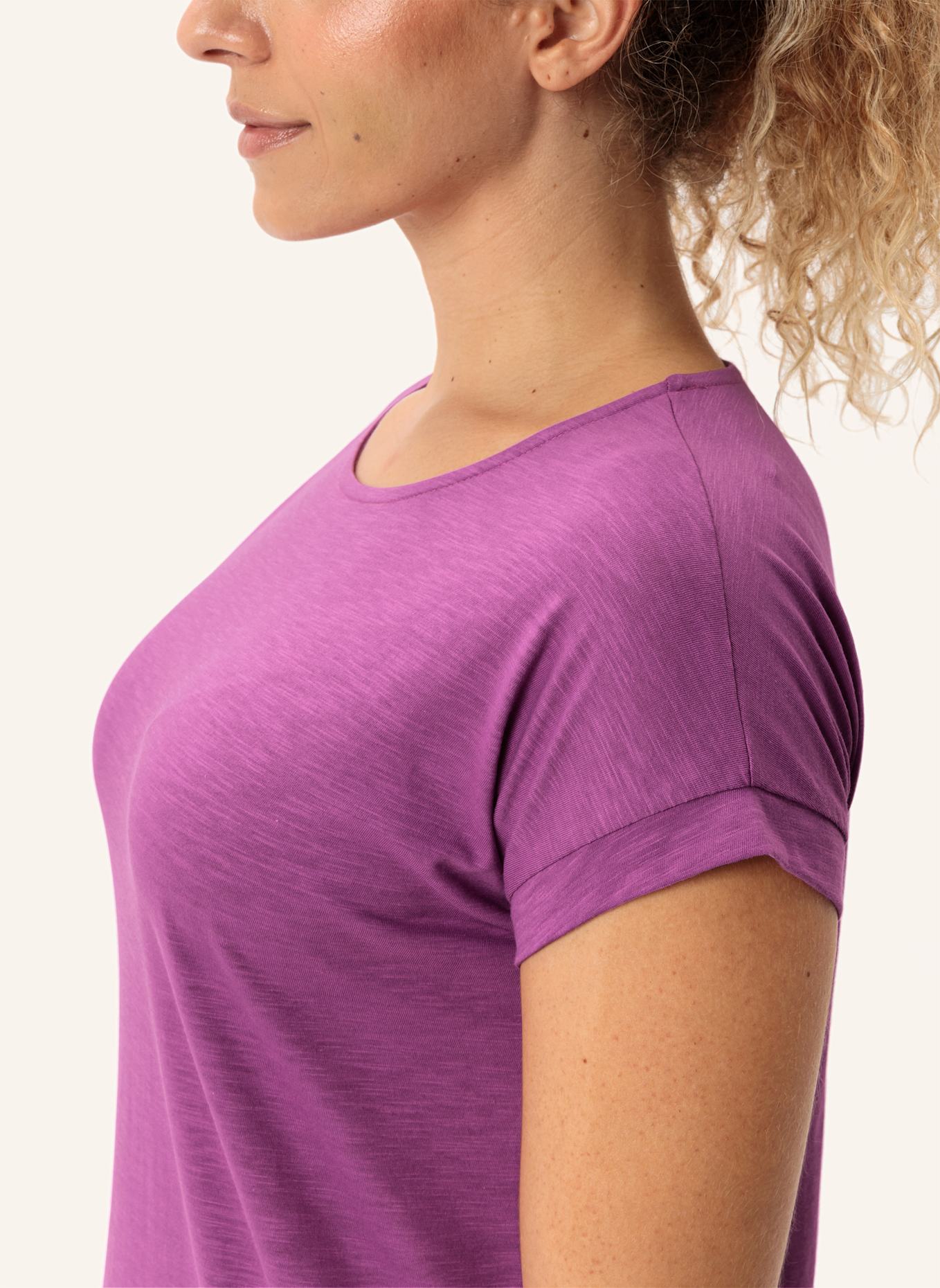VAUDE T-Shirt MOJA IV: LILA
