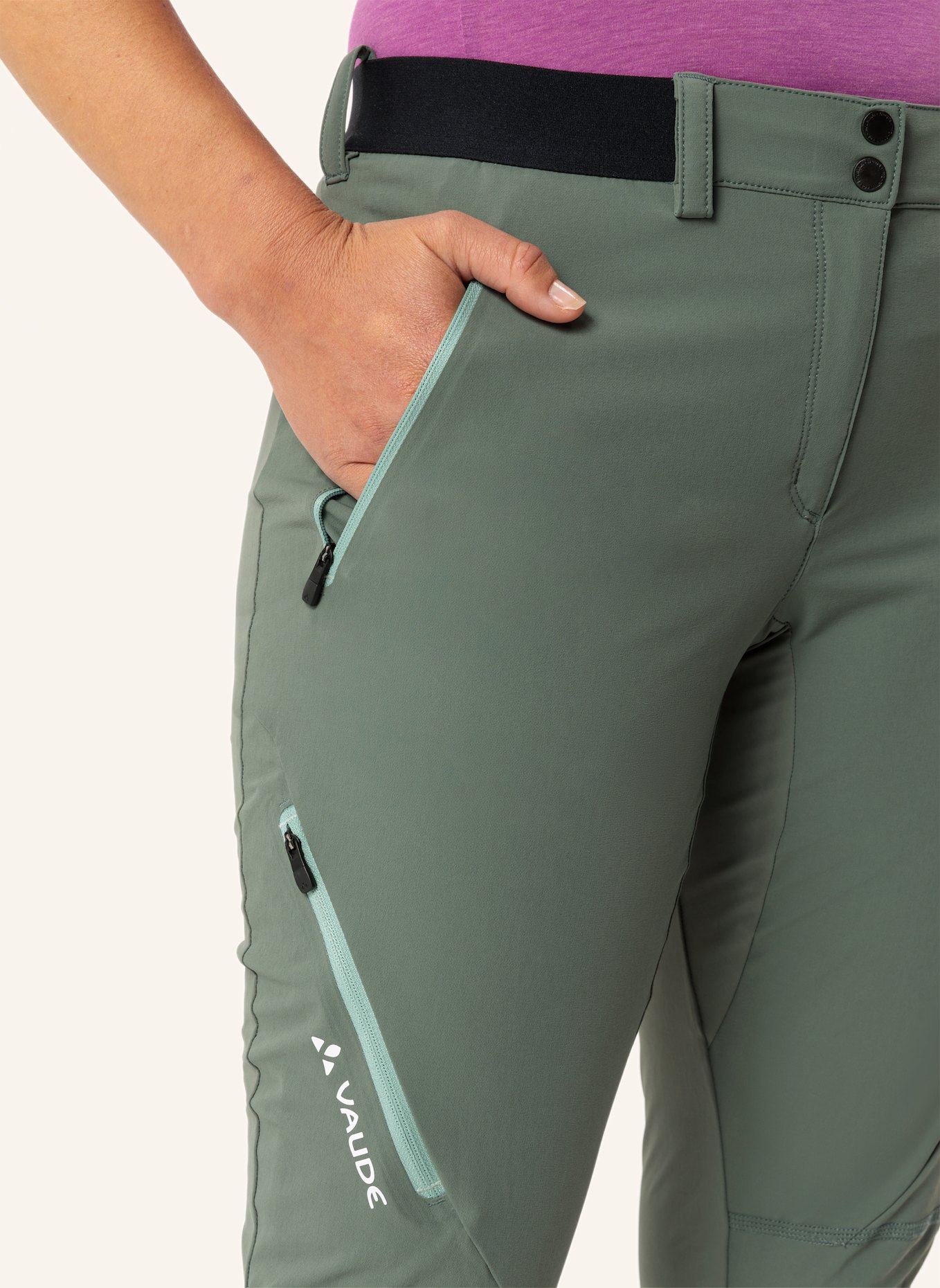 VAUDE Outdoor-Hose SCOPI II mit UV-Schutz 50: MINT