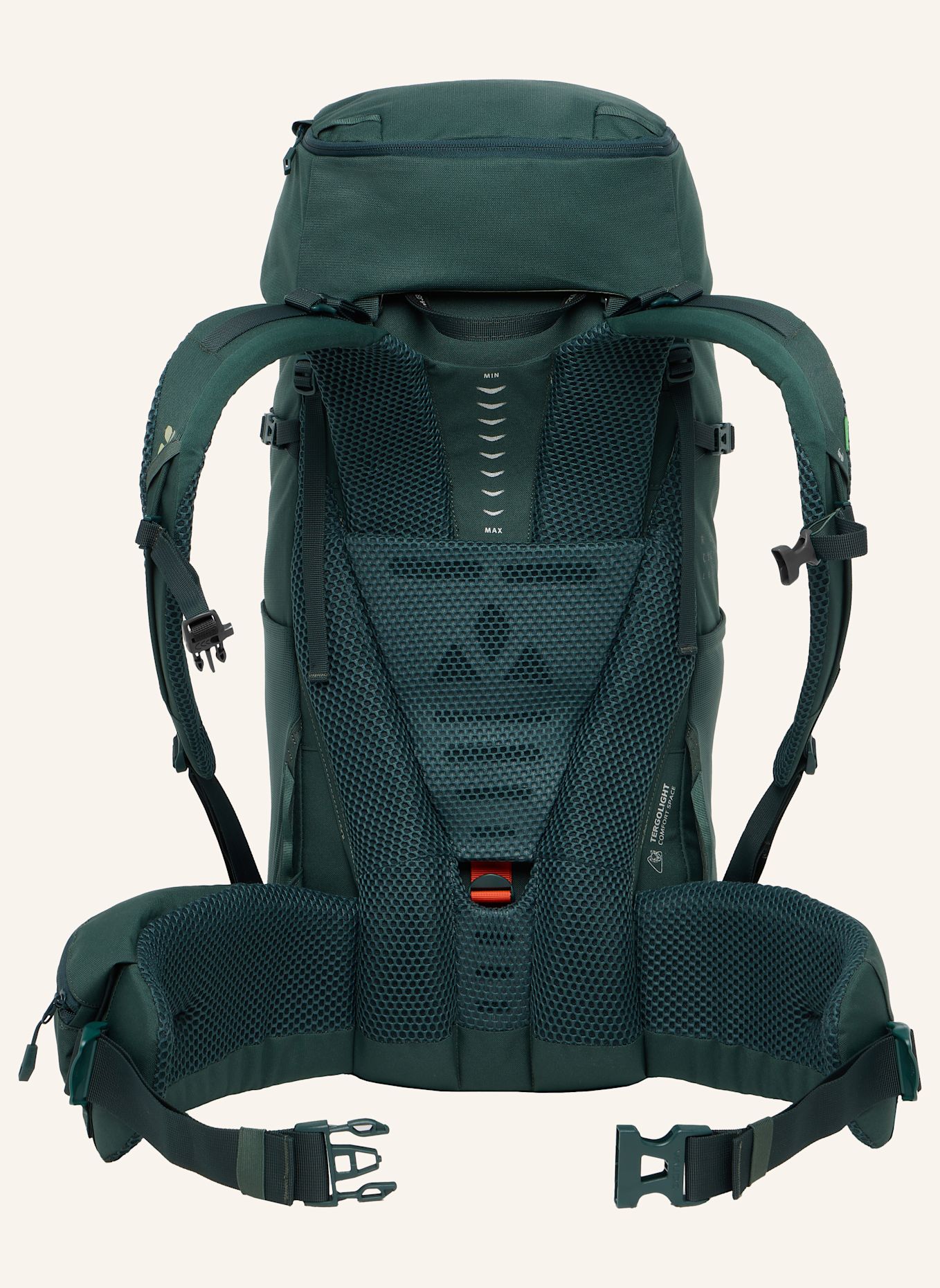 VAUDE Rucksack WO ASYMMETRIC 38+8 l: MINT
