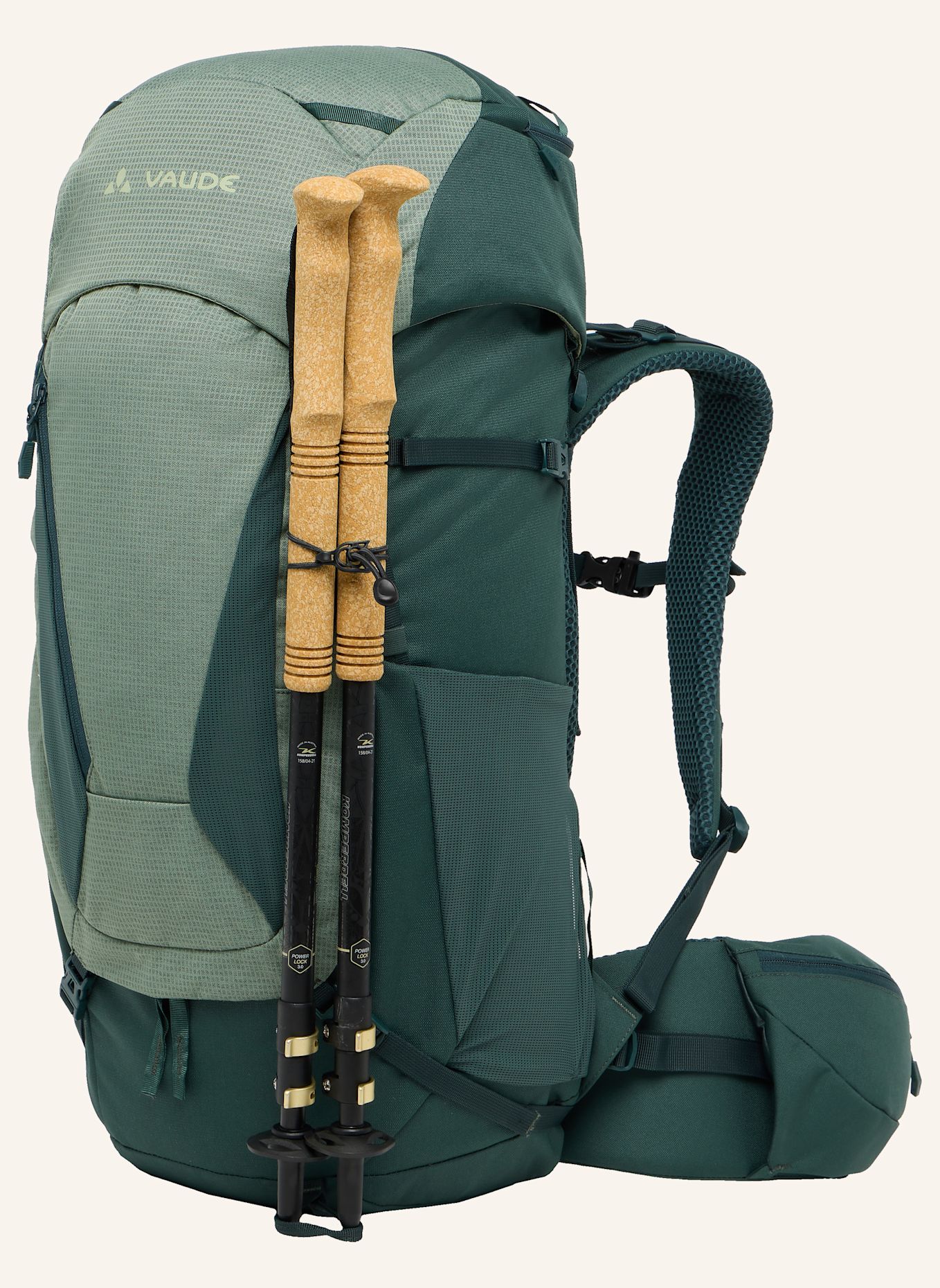 VAUDE Rucksack WO ASYMMETRIC 38+8 l: MINT