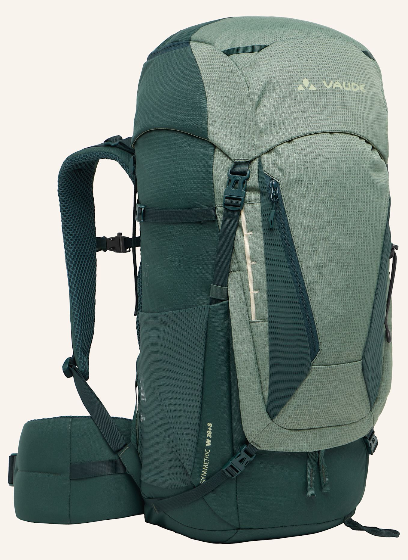 VAUDE Rucksack WO ASYMMETRIC 38+8 l: MINT
