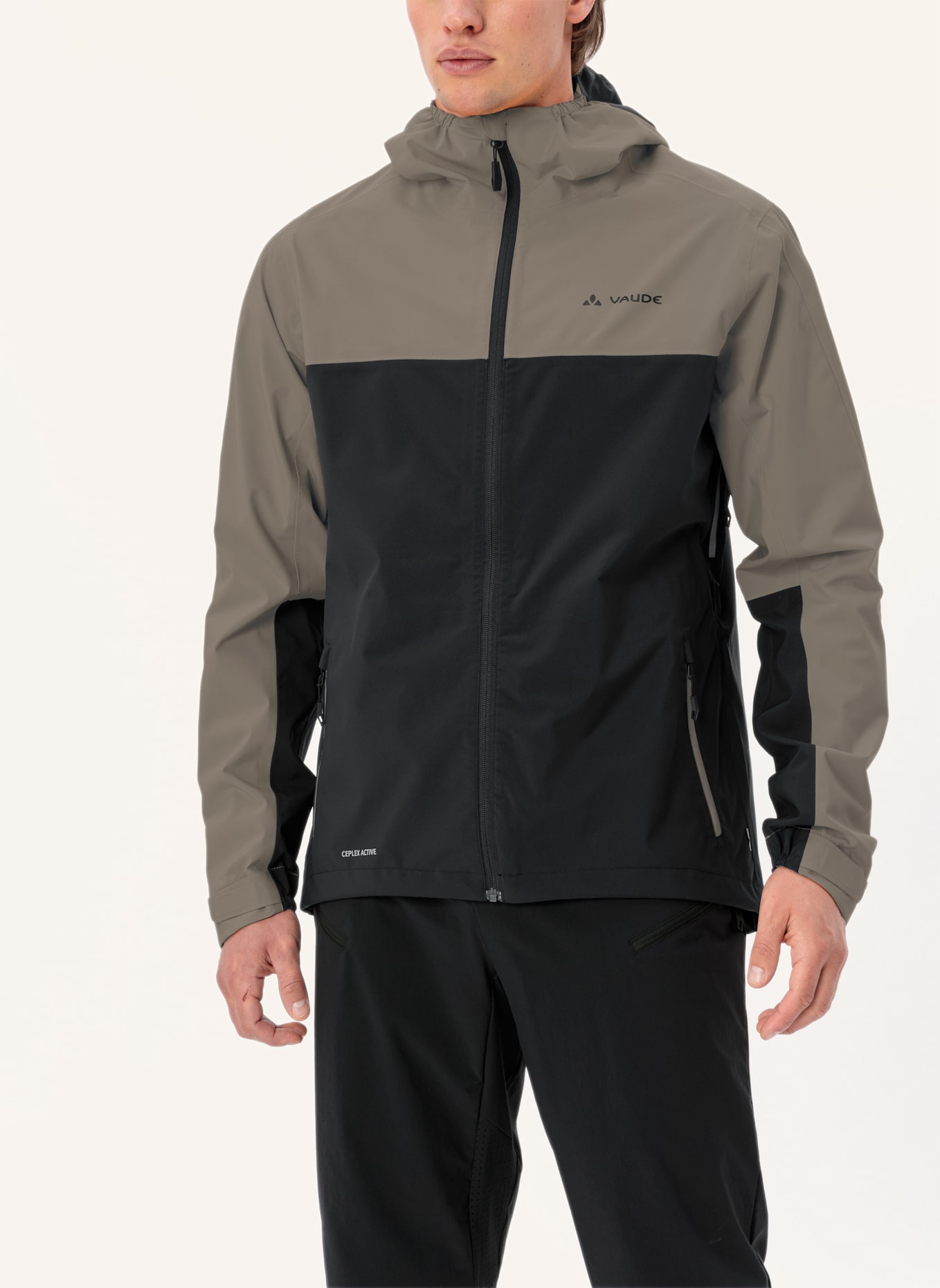 VAUDE Radjacke M  MOAB RAIN J: BEIGE