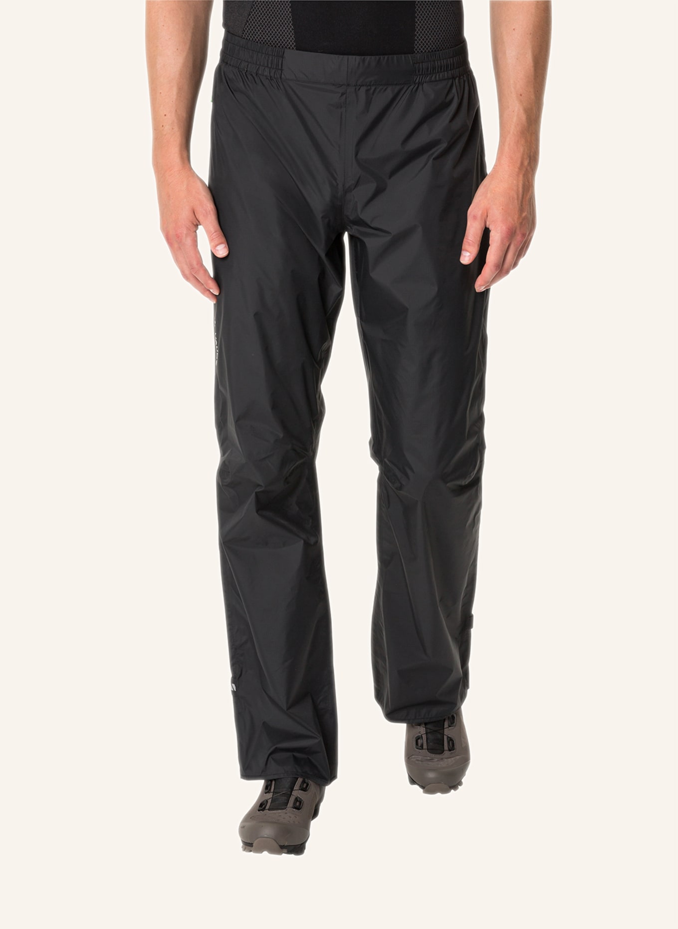 VAUDE Radhose ohne gepolsterten Einsatz M  DROP P II: SCHWARZ
