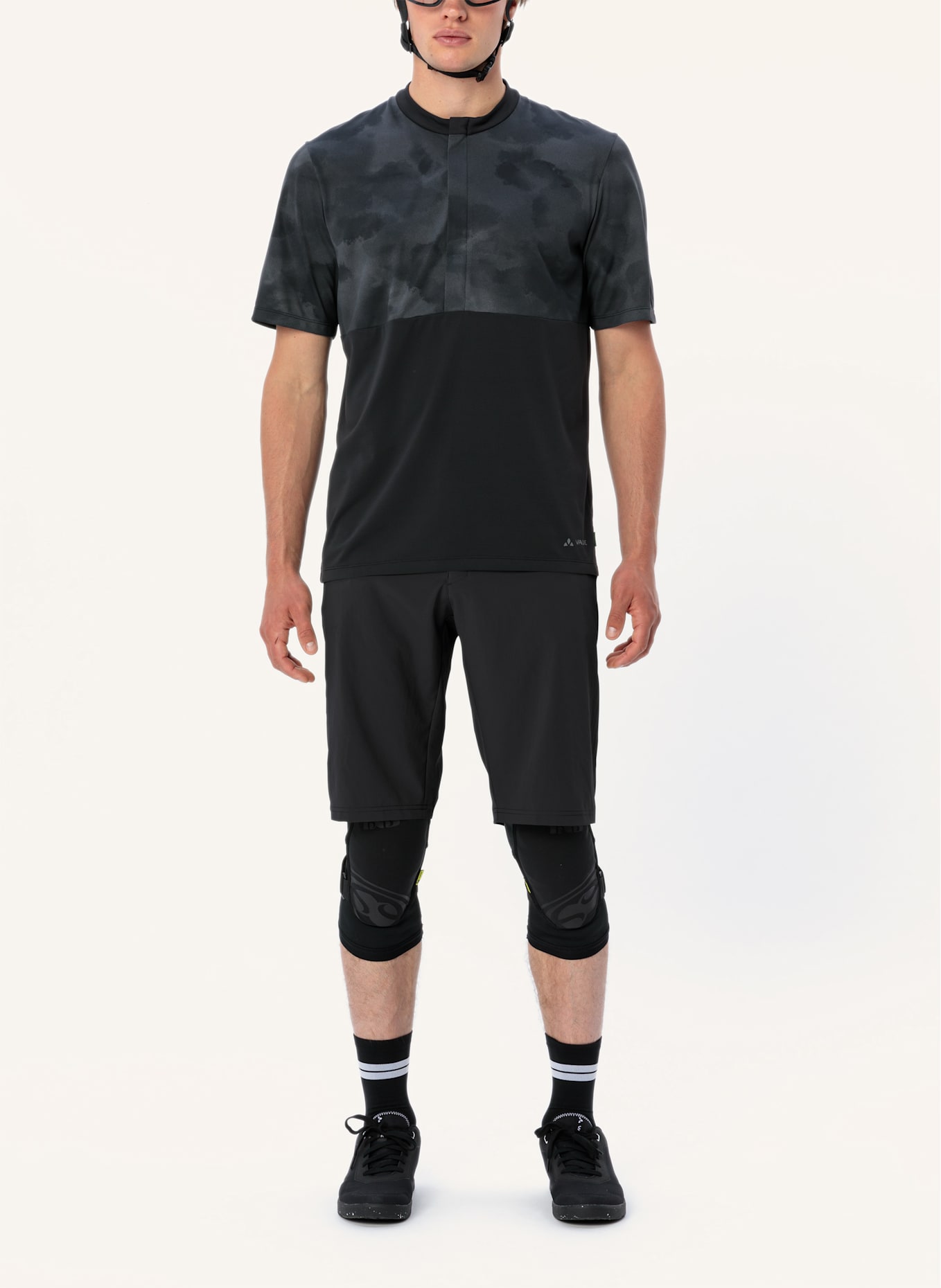 VAUDE Radhose mit gepolstertem Einsatz M LOAMER SHORTS: SCHWARZ