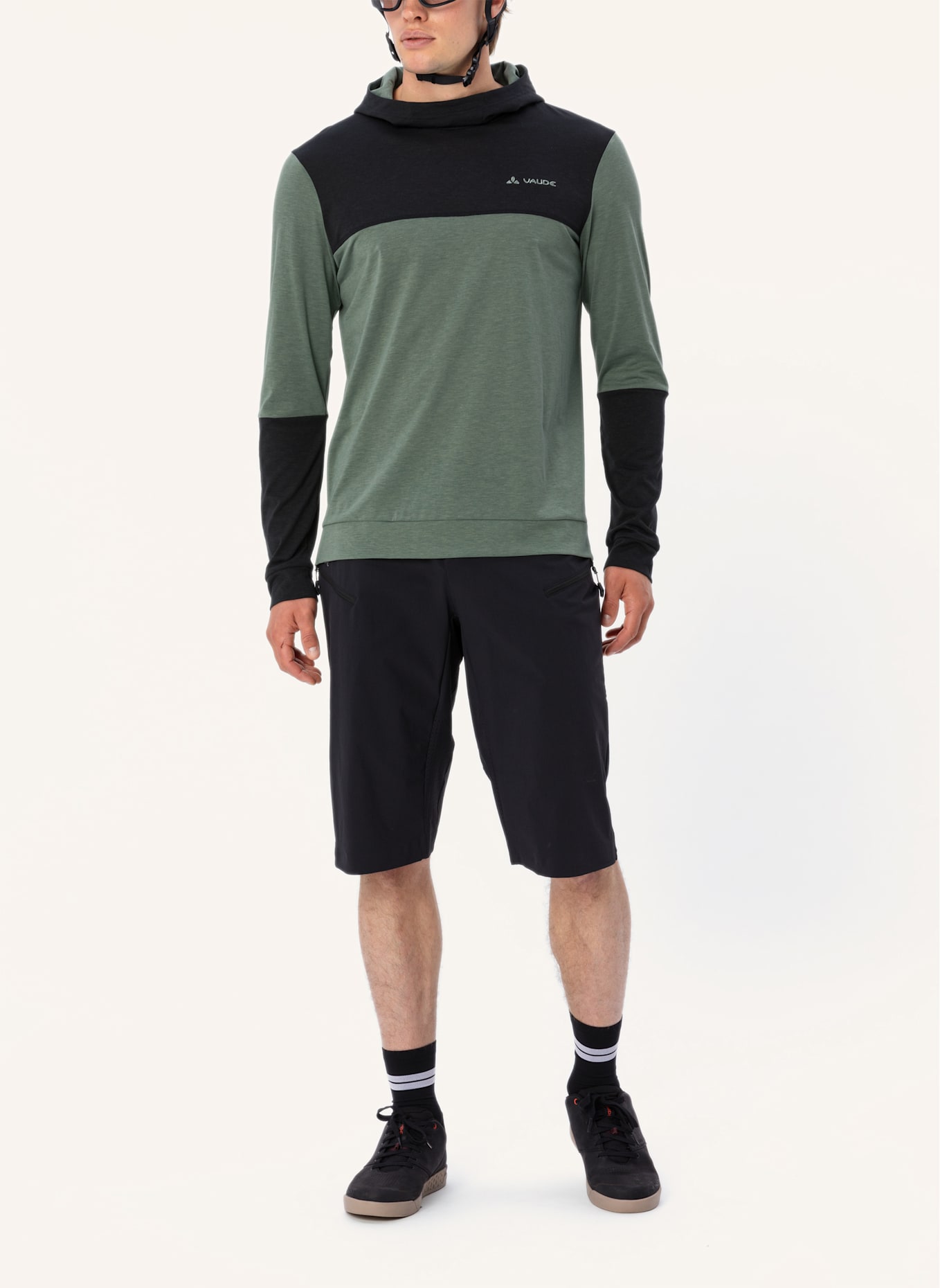 VAUDE Pullover M QIMSA HOODY: GRÜN