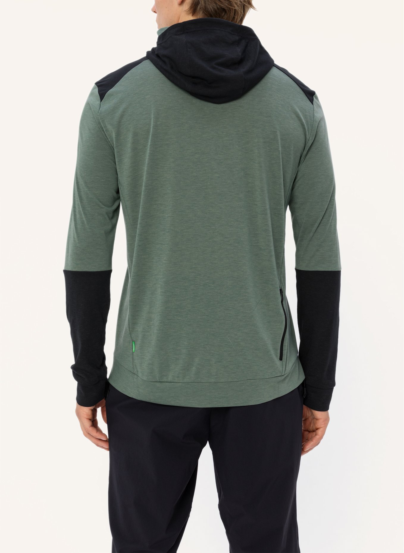 VAUDE Pullover M QIMSA HOODY: GRÜN