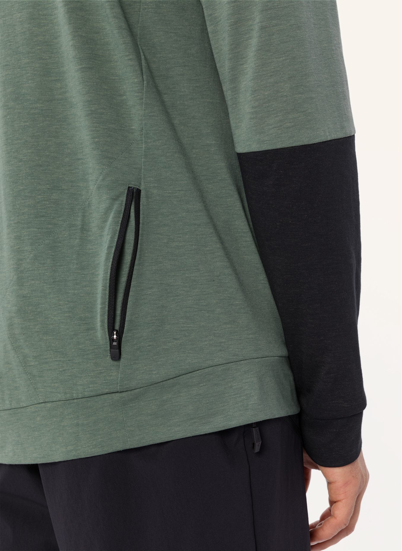 VAUDE Pullover M QIMSA HOODY: GRÜN