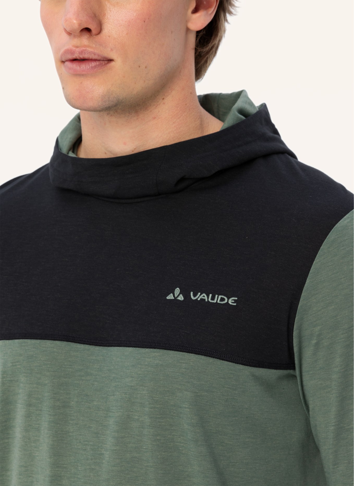 VAUDE Pullover M QIMSA HOODY: GRÜN